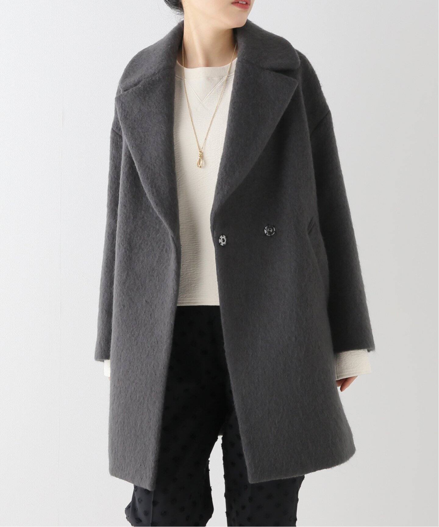 ウールモヘヤシャギーコート（チェスターコート）｜IENA（イエナ）の  