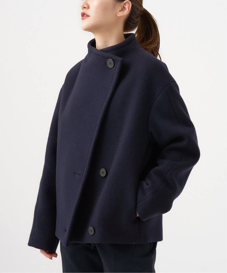 スタンドカラーショートコート（その他ブルゾン／アウター）｜IENA  