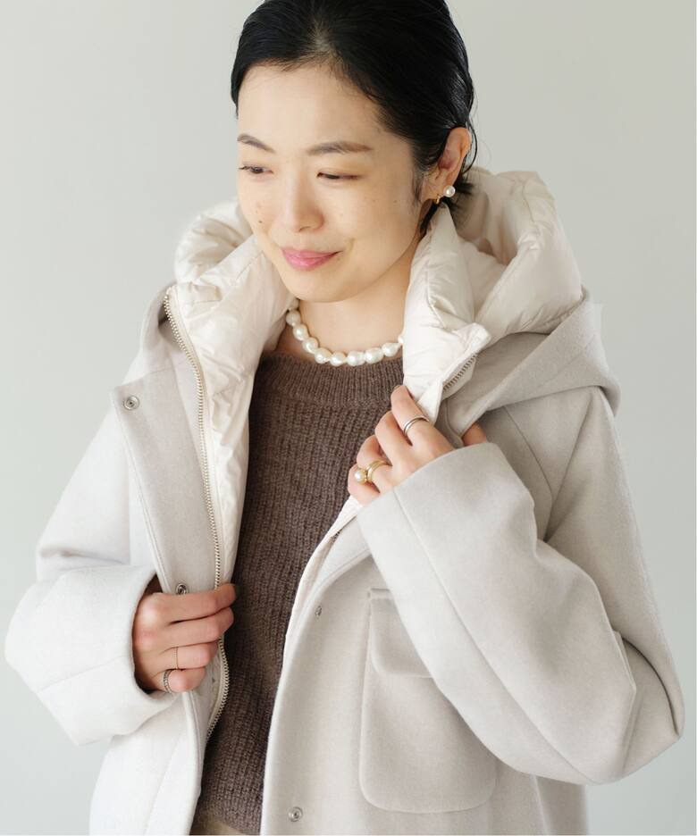 WOOLRICH/ウールリッチ】SIDELINE 2in1ダウン フードコート（フード  