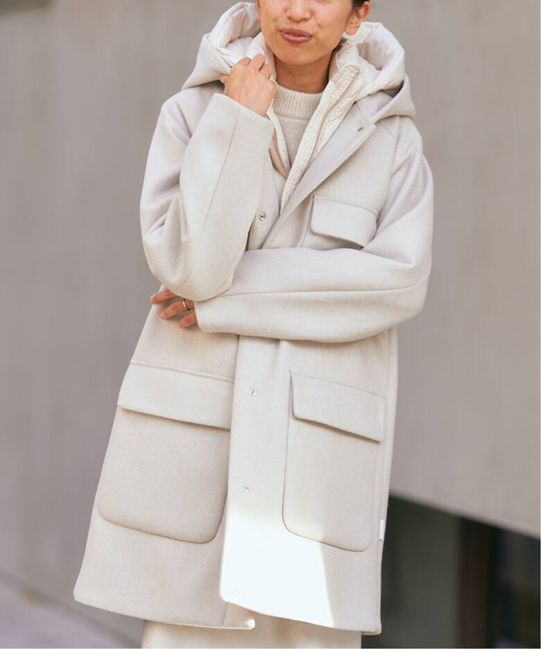 WOOLRICH/ウールリッチ】SIDELINE 2in1ダウン フードコート（フード 