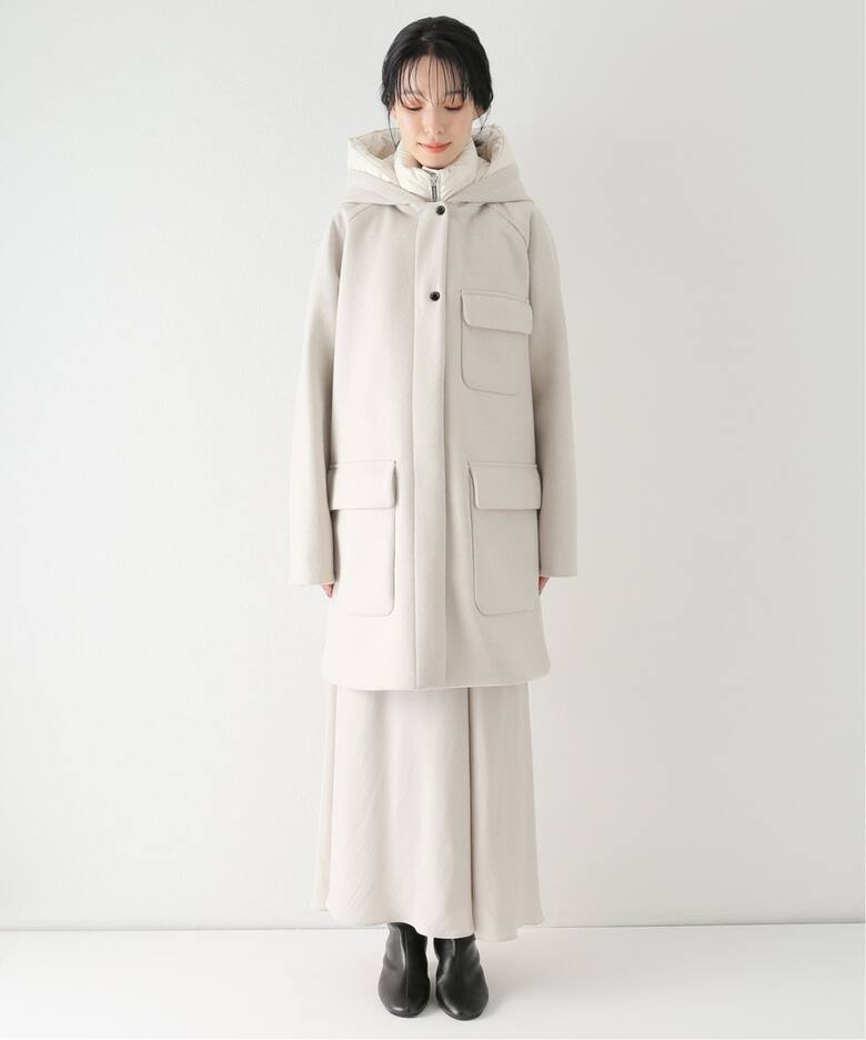 WOOLRICH/ウールリッチ】SIDELINE 2in1ダウン フードコート（フード  