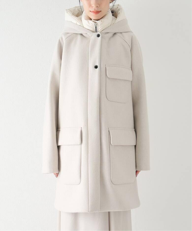 WOOLRICH/ウールリッチ】SIDELINE 2in1ダウン フードコート（フード 