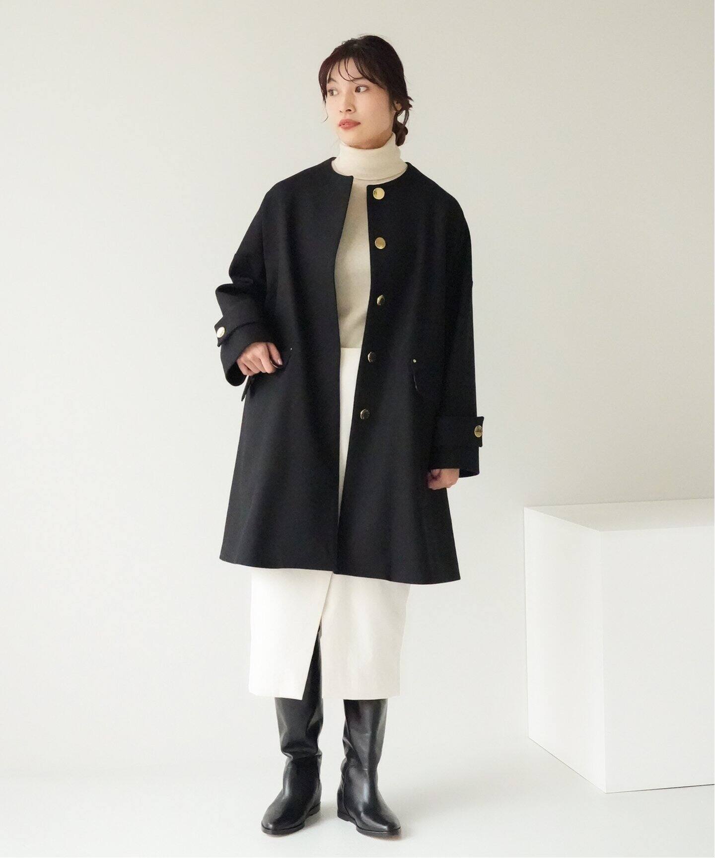 MACKINTOSH/マッキントッシュ】別注HUMBIE NOCOLLAR L（ノーカラー 