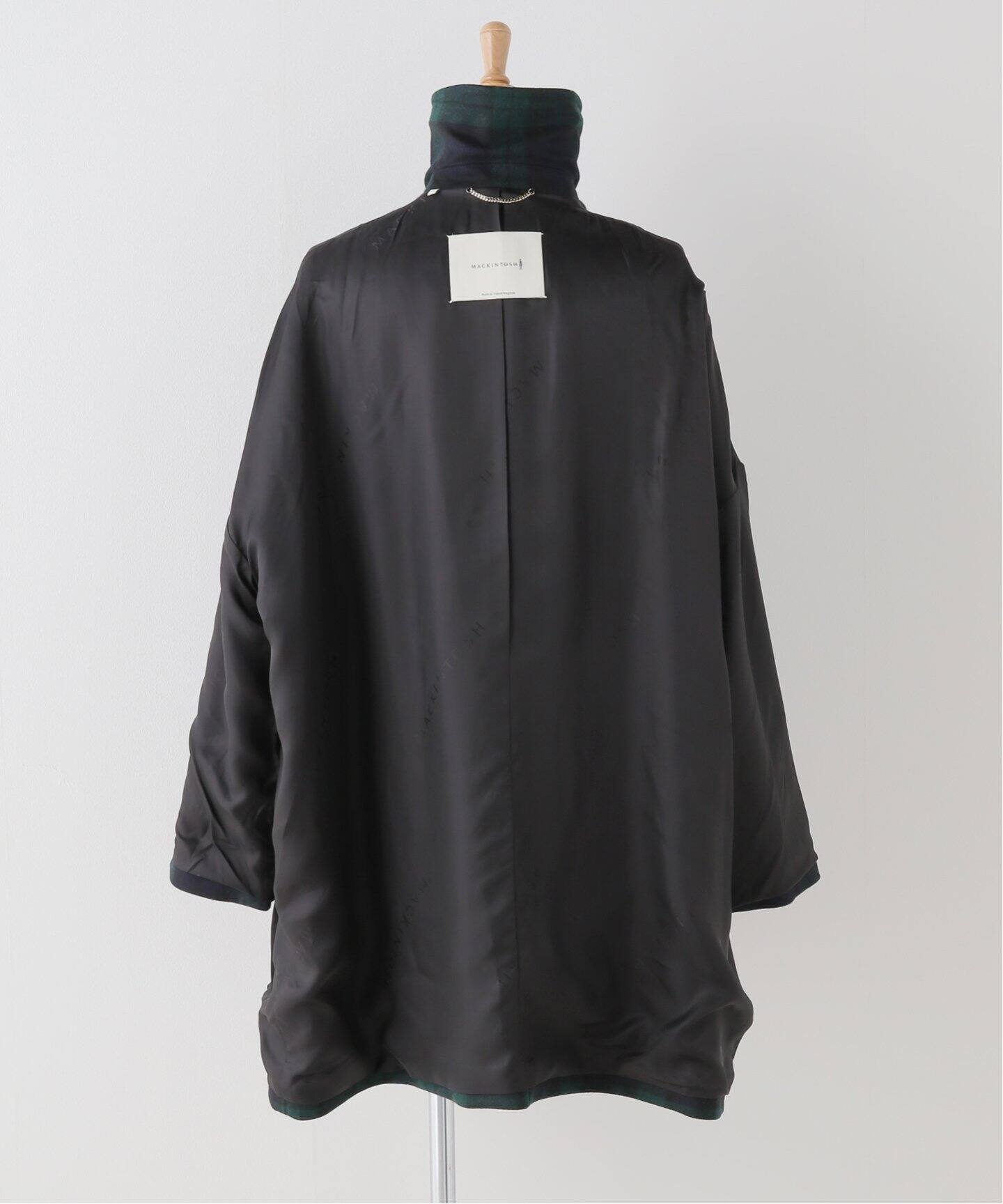 MACKINTOSH/マッキントッシュ】HUMBIE BLACKWATCH（ステンカラーコート  