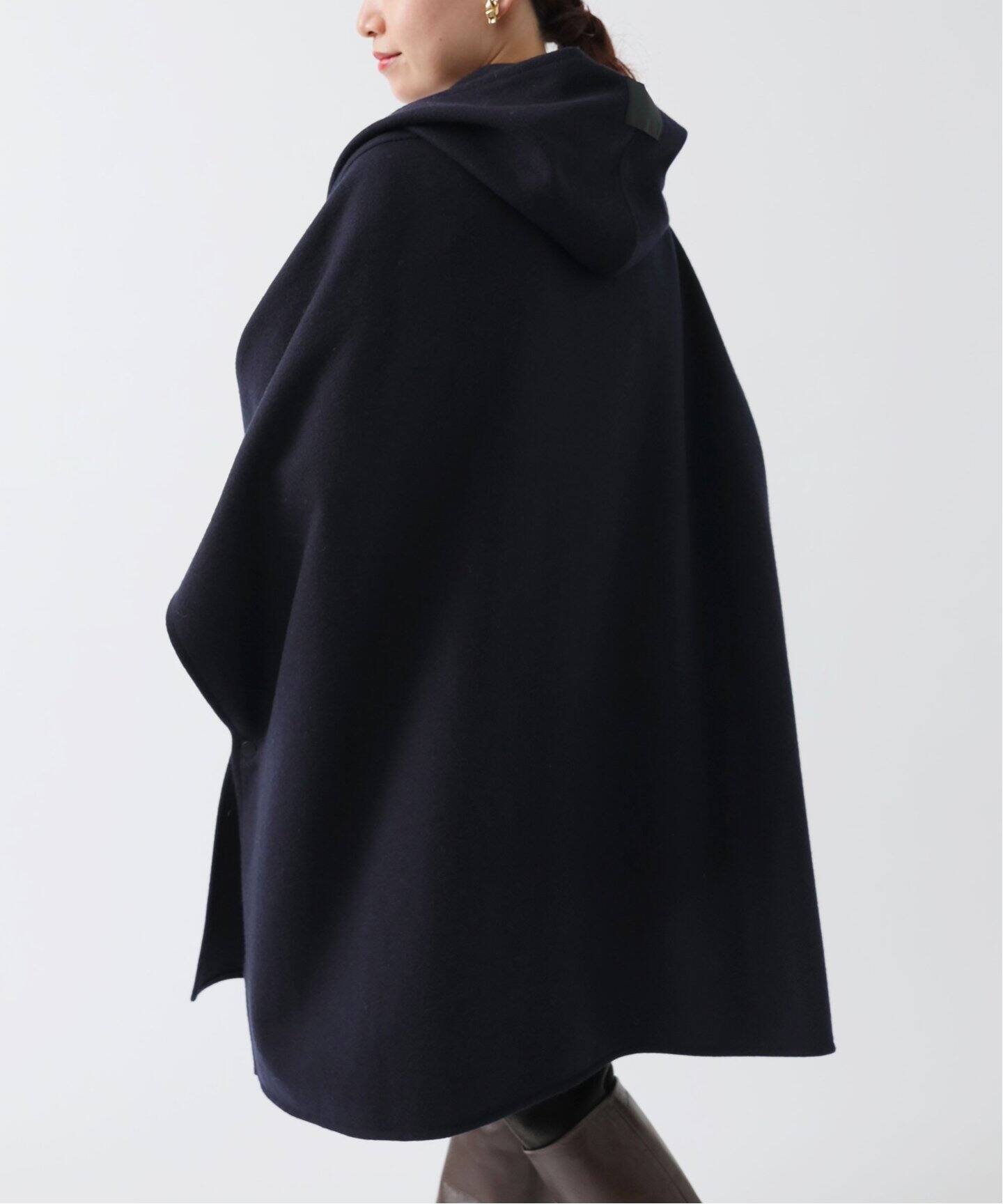 COGTHEBIGSMOKE/コグ ザ ビッグスモーク】 別注 GITTY HOODED CAPE 