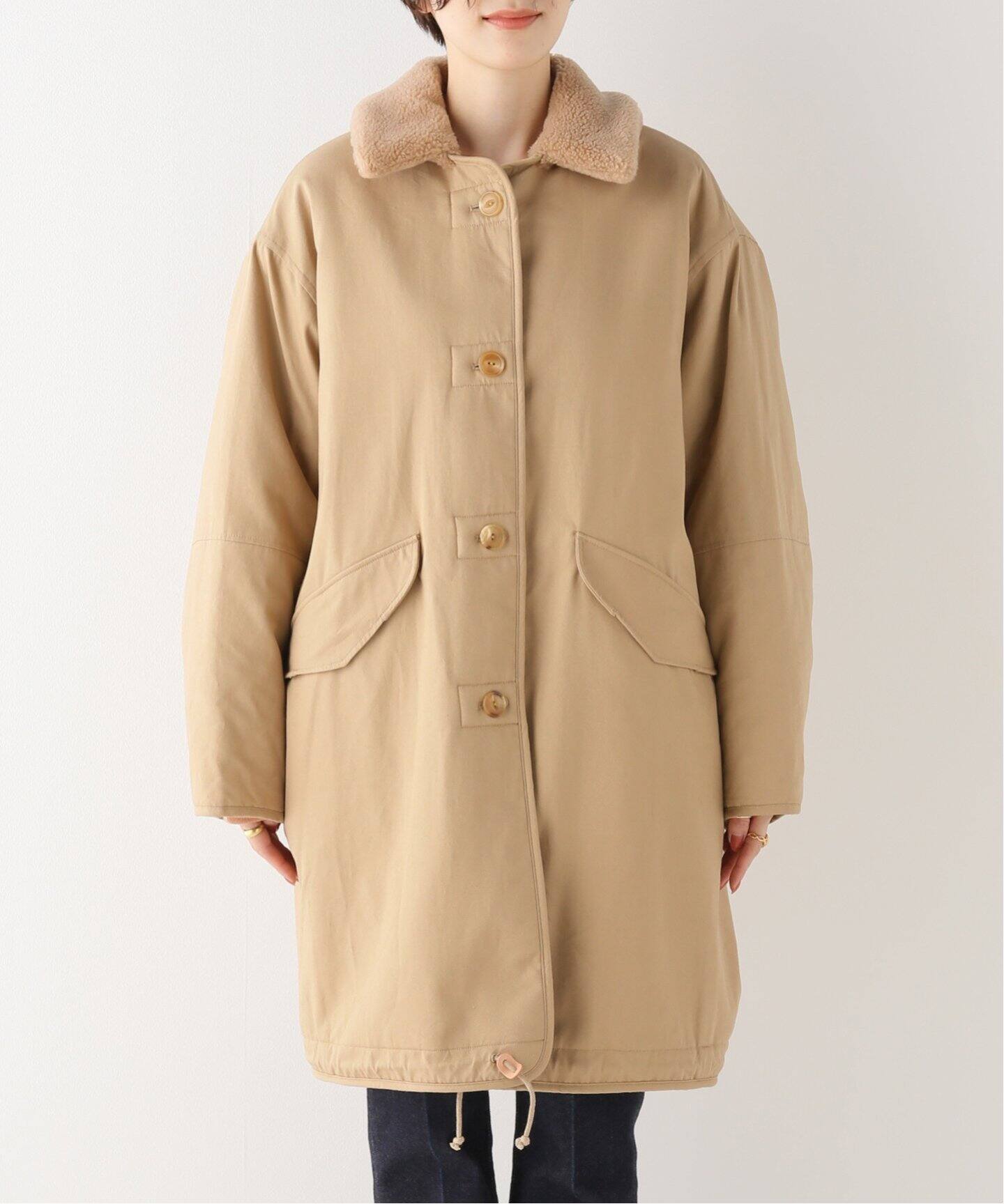 ARCHI/アーキ】CANVAS BOA REVERSIBLE COAT（その他ブルゾン／アウター 