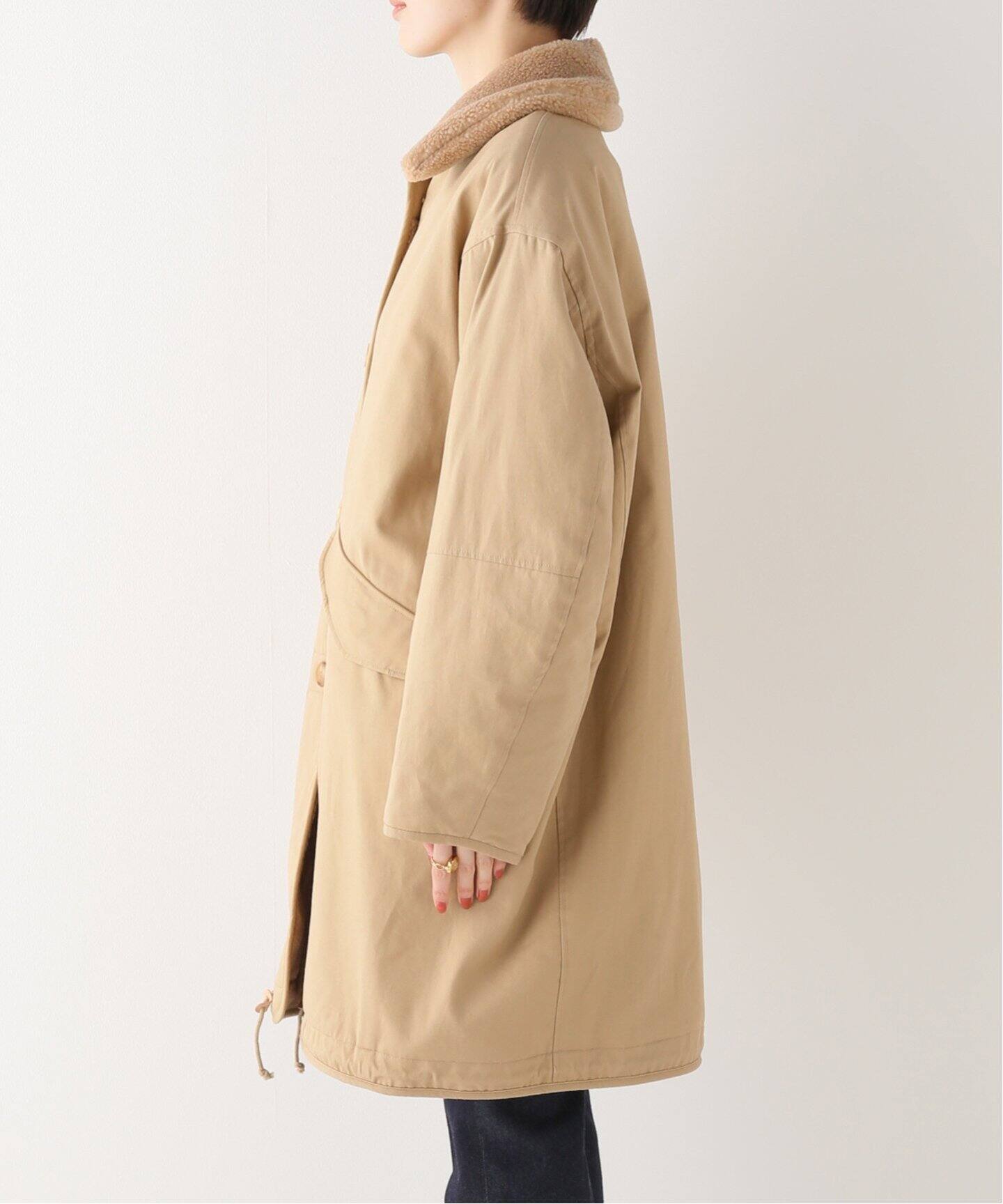 ARCHI/アーキ】CANVAS BOA REVERSIBLE COAT（その他ブルゾン／アウター 