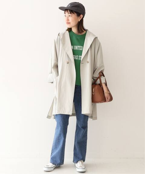 タイプライターフードポンチョコート Slobe Iena スローブ イエナ 公式のファッション通販 Baycrew S Store