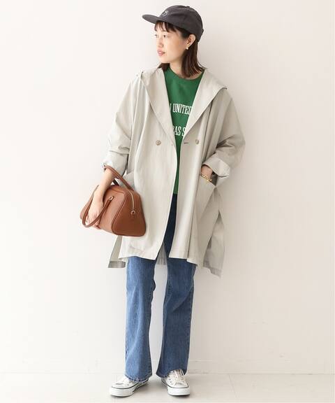 タイプライターフードポンチョコート Slobe Iena スローブ イエナ 公式のファッション通販 Baycrew S Store