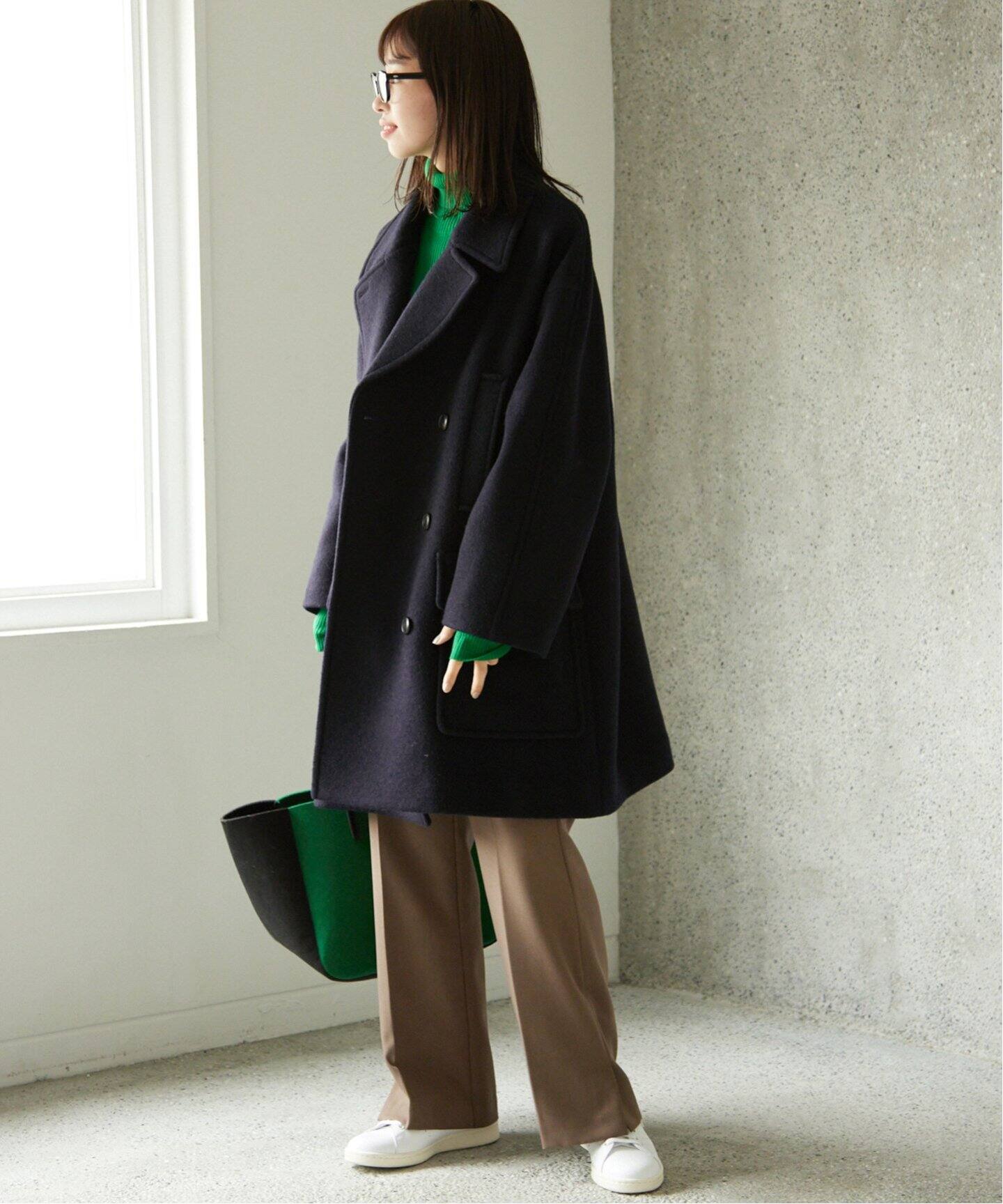 T/WメルトンビックPコート（ピーコート）｜SLOBE IENA（スローブ  