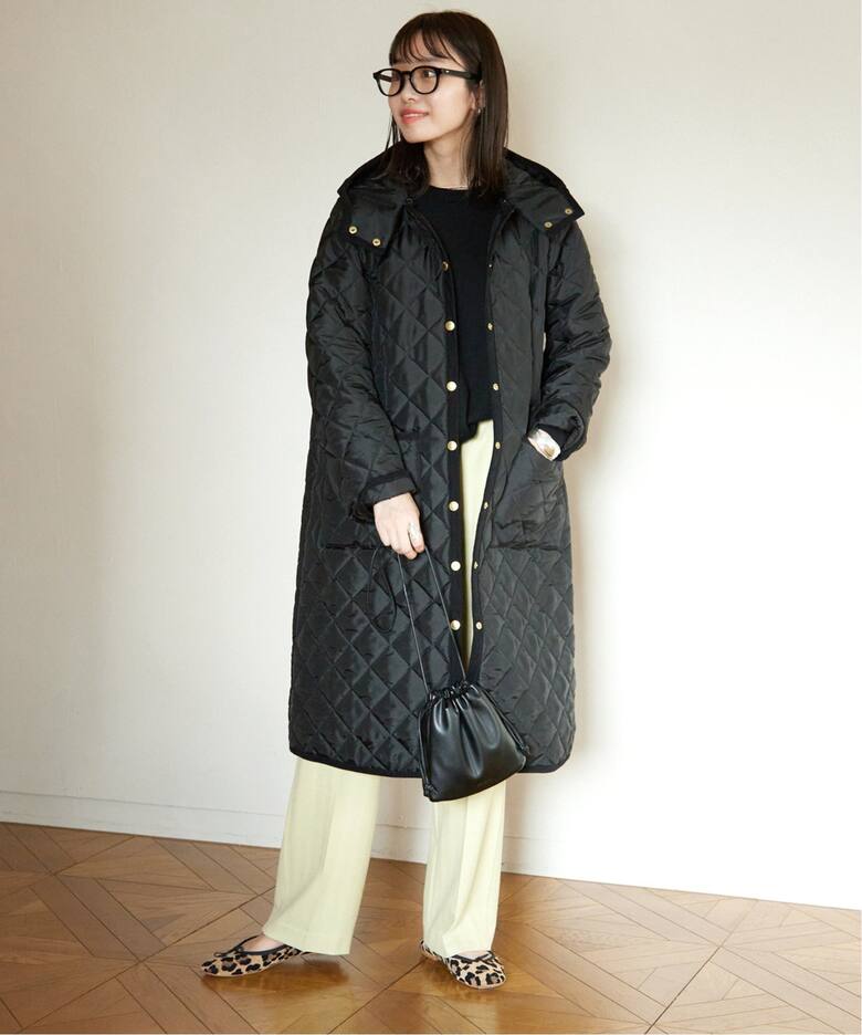 TRADITIONAL WEATHERWEAR 】SLOBE別注 ARKLEY W/フードロングコート 