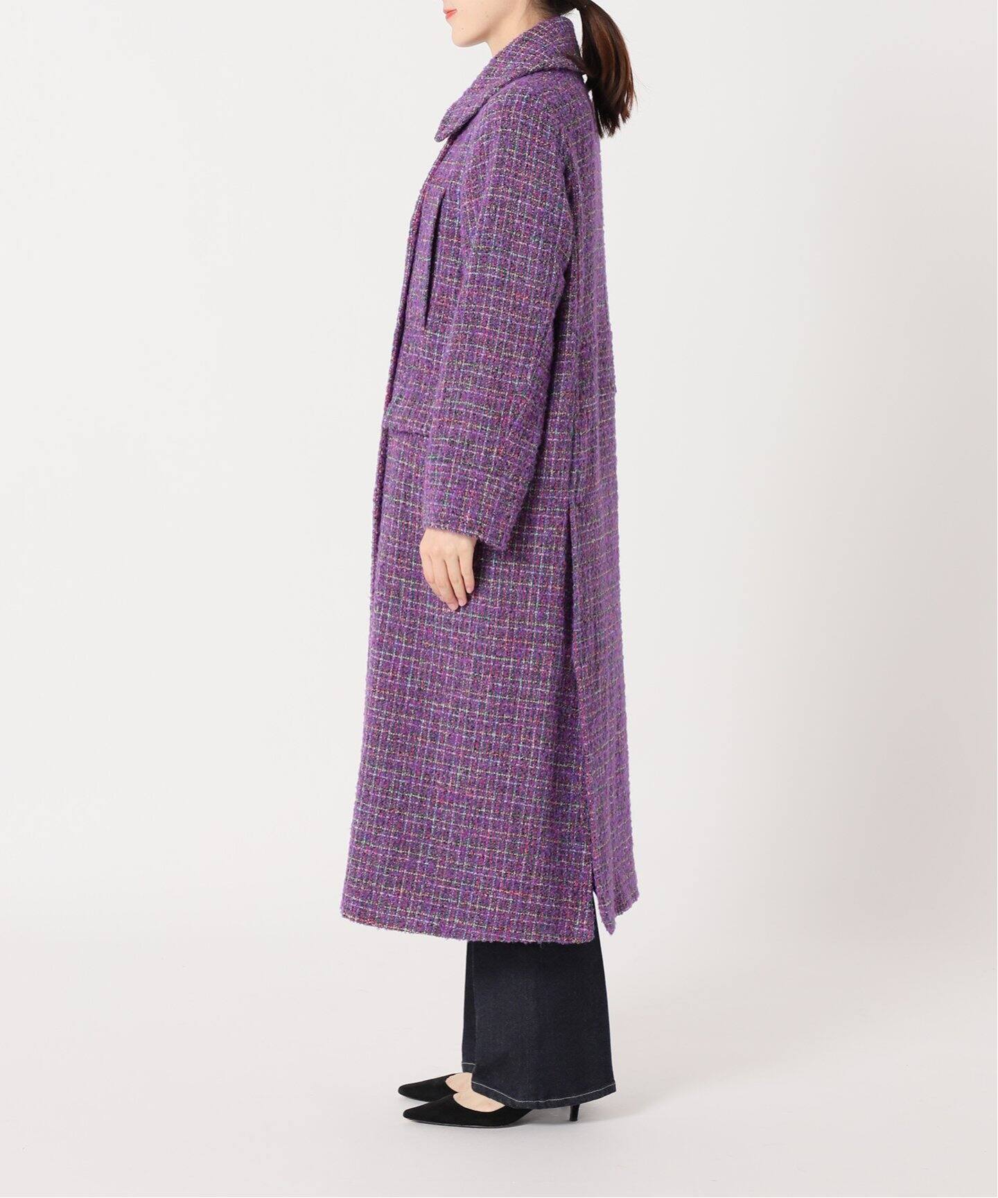IENA LA BOUCLE カラーツィードPコート（ピーコート）｜IENA（イエナ 