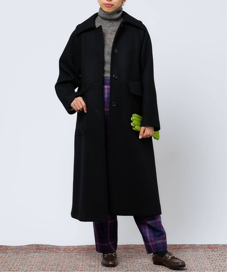 IENA LA BOUCLE メルトンステンコート（ステンカラーコート）｜IENA 