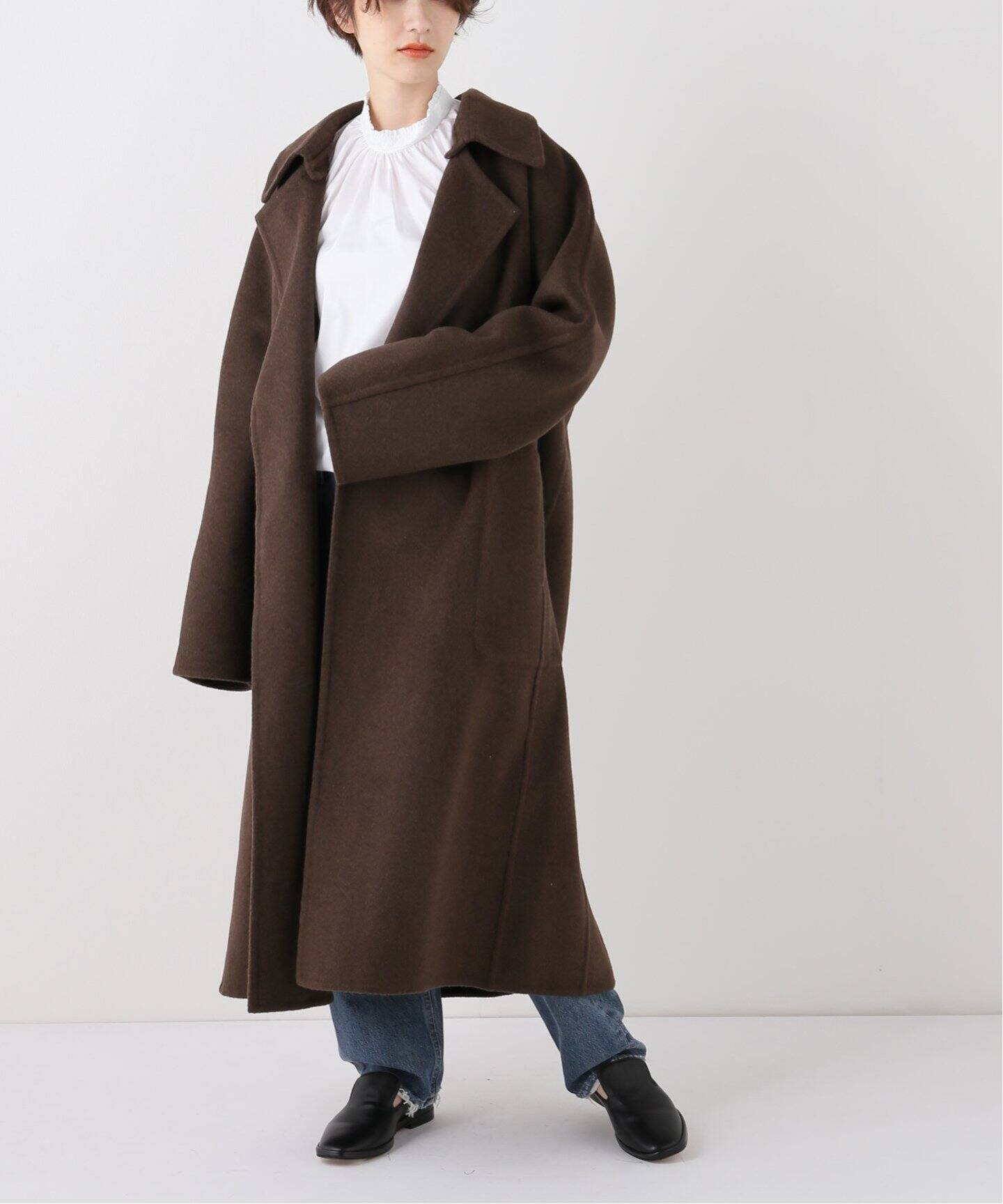 seya. / セヤDOUBLE FACE COAT - ロングコート 