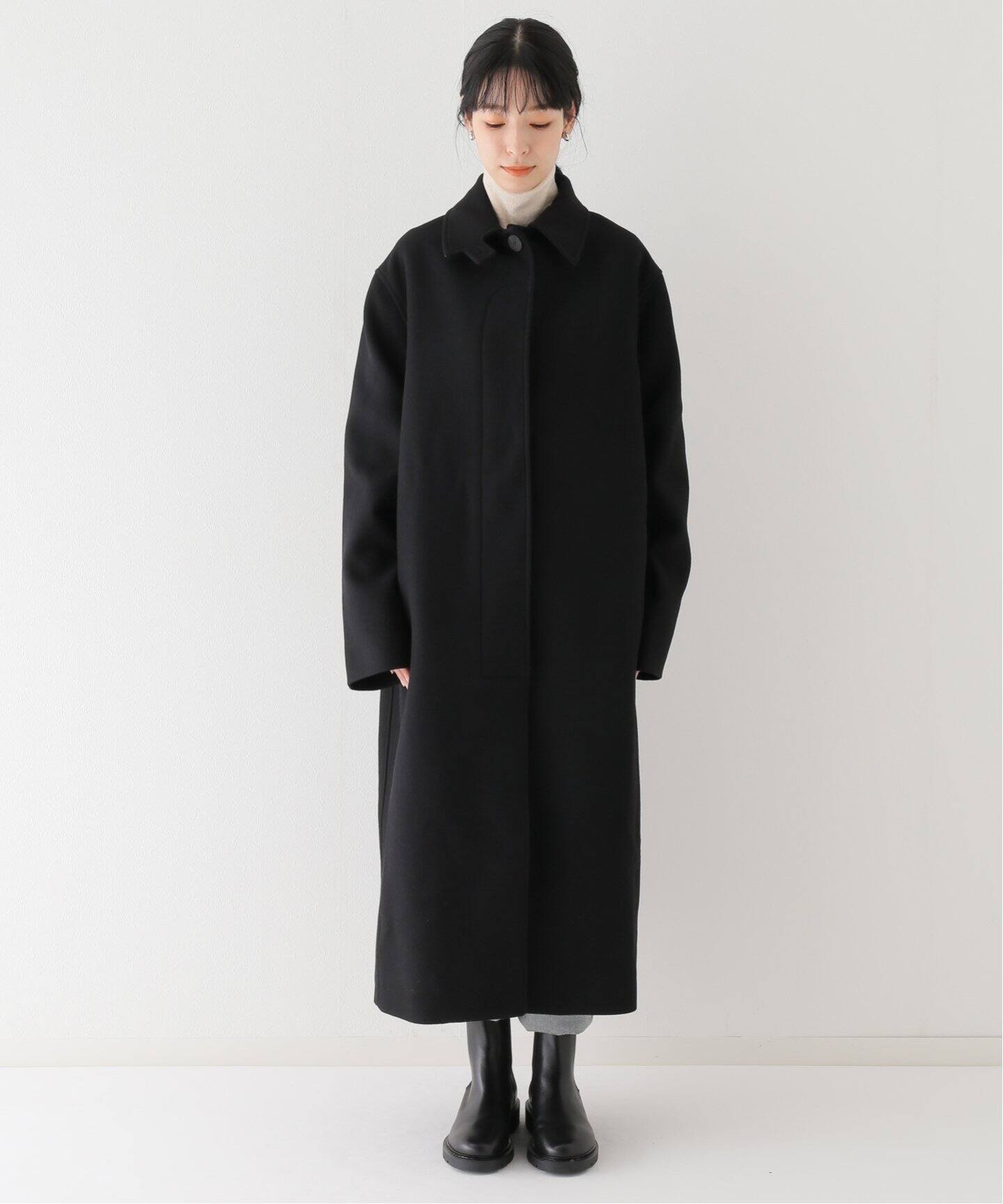 スタジオニコルソン×ZARA オーバーサイズ コットン トレンチコート ウーン