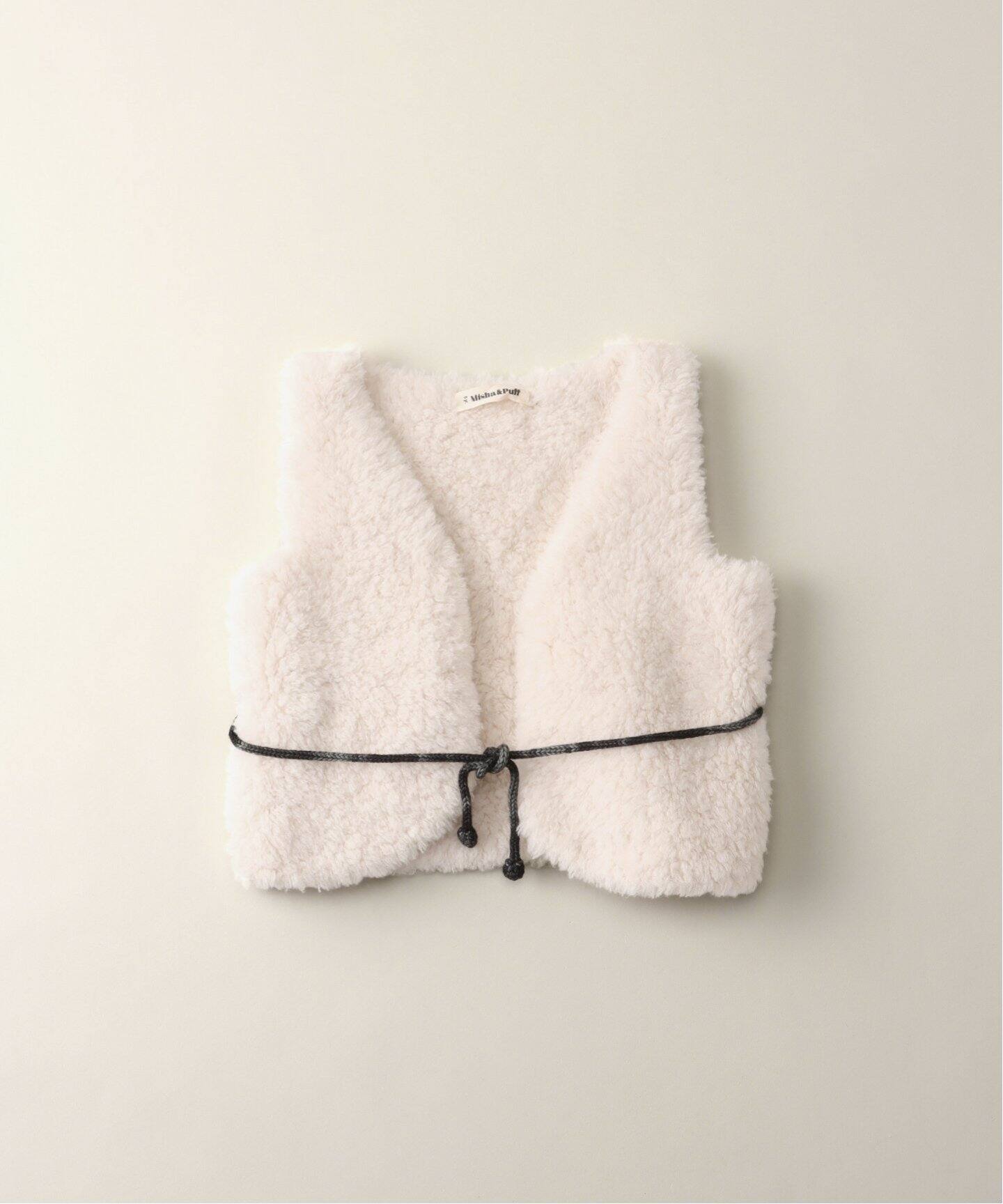 Misha&Puff/ミーシャアンドパフ】メリノウール ファーベスト kids  