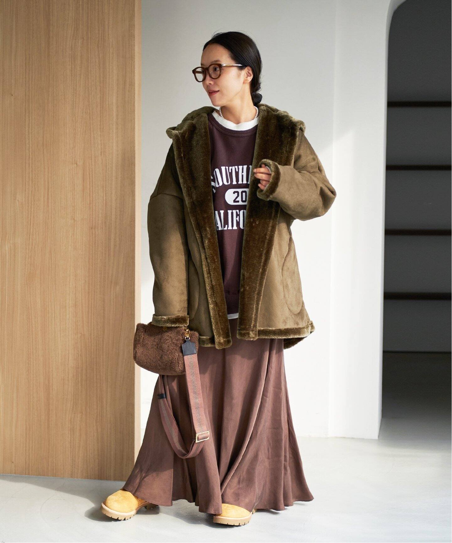 VACHEMENT/ヴァシュモン】 ECO MOUTON HALF コート（その他ブルゾン  