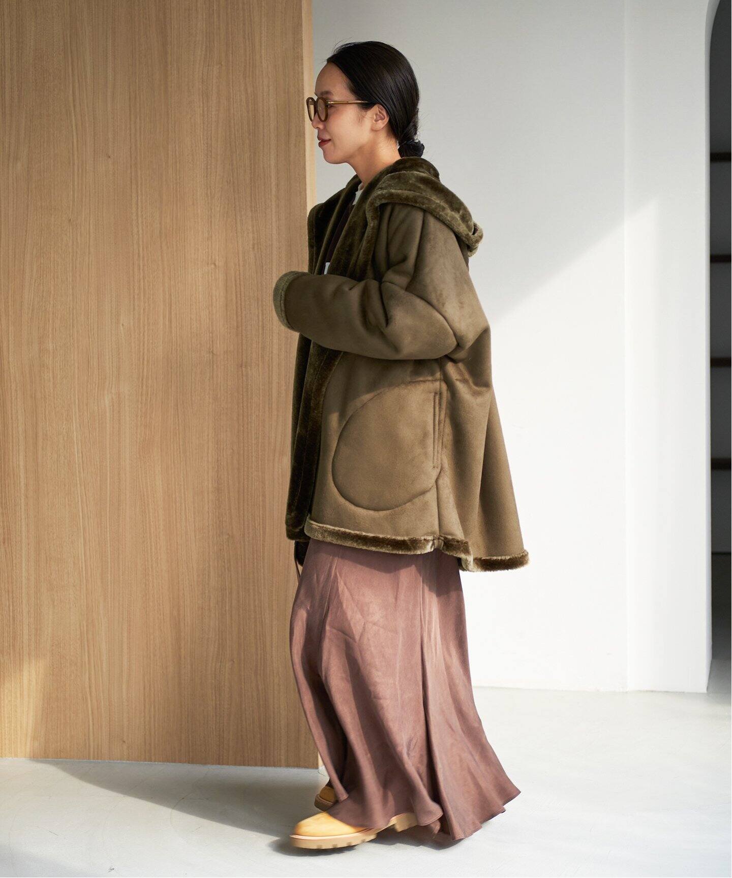 VACHEMENT/ヴァシュモン】 ECO MOUTON HALF コート（その他ブルゾン  