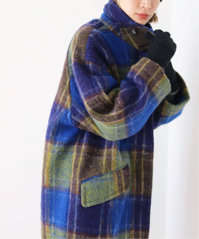 SLOBE citron.Mapel ステンカラーコクーンコート（ステンカラーコート 