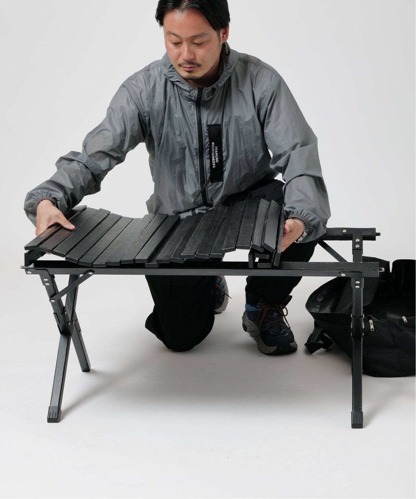POLeR/ポーラー×Vulture】 AJUSTABLE ROLLTOP WOOD TABLE ウッド  