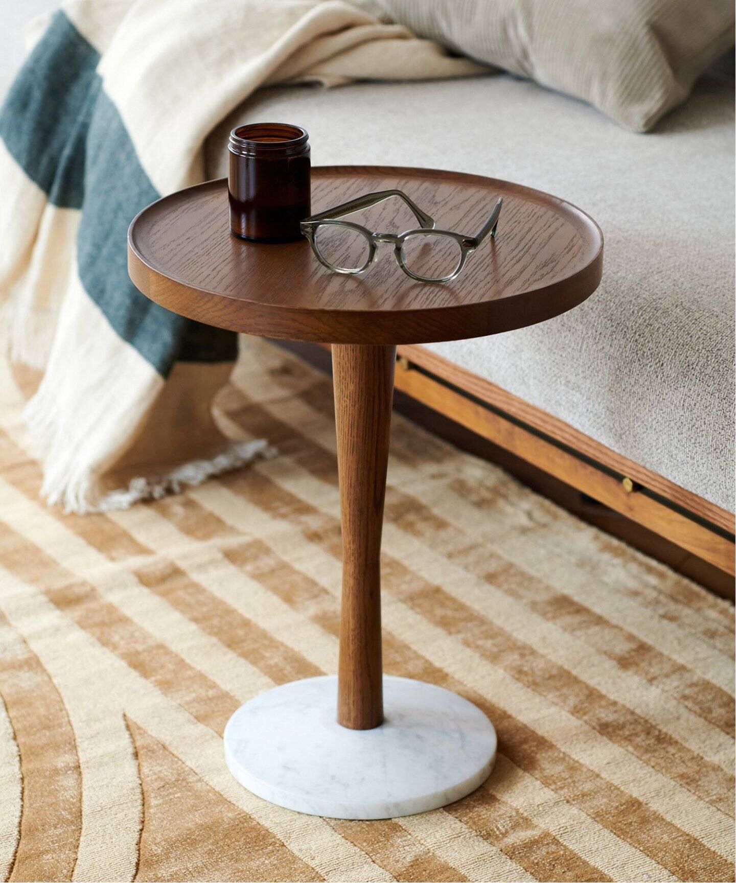 WINDAN SIDE TABLE(LB)ウィンダンサイドテーブル ライトブラウン  