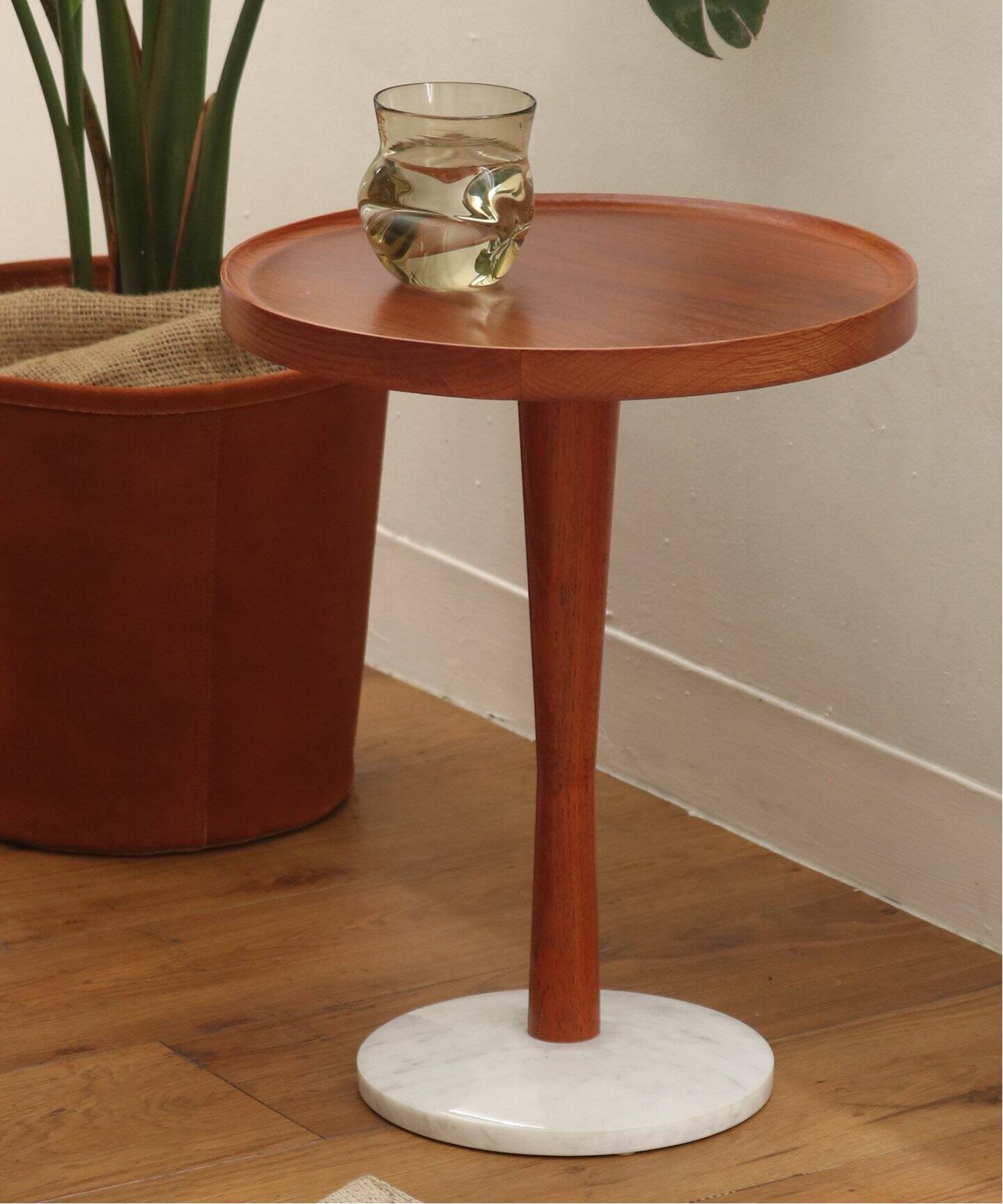 WINDAN SIDE TABLE(MB)ウィンダンサイドテーブル ミディアムブラウン 