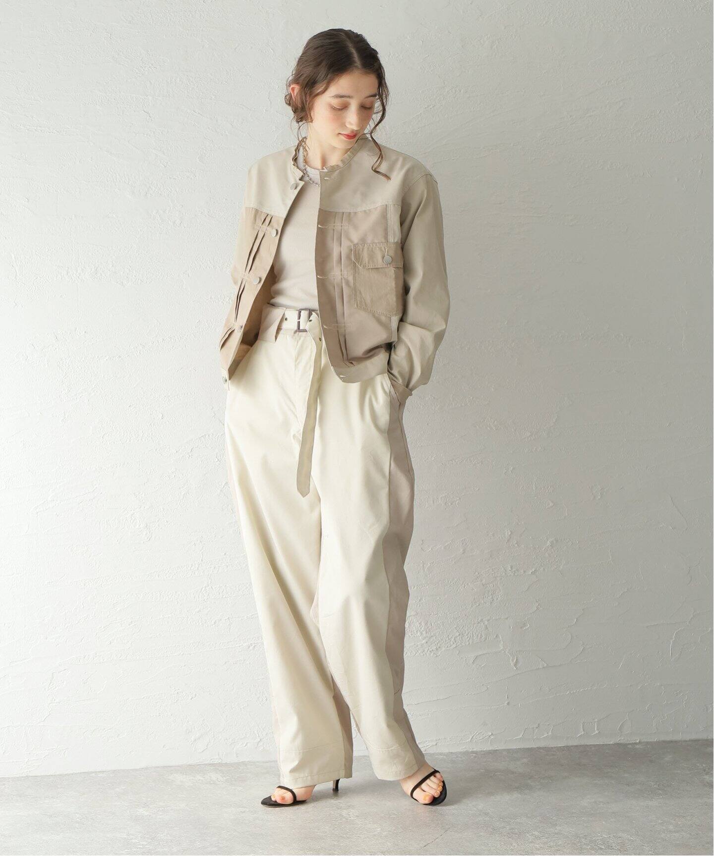 SEEALL / シーオール】RECONSTURCTED TRENCH パンツ（その他パンツ 