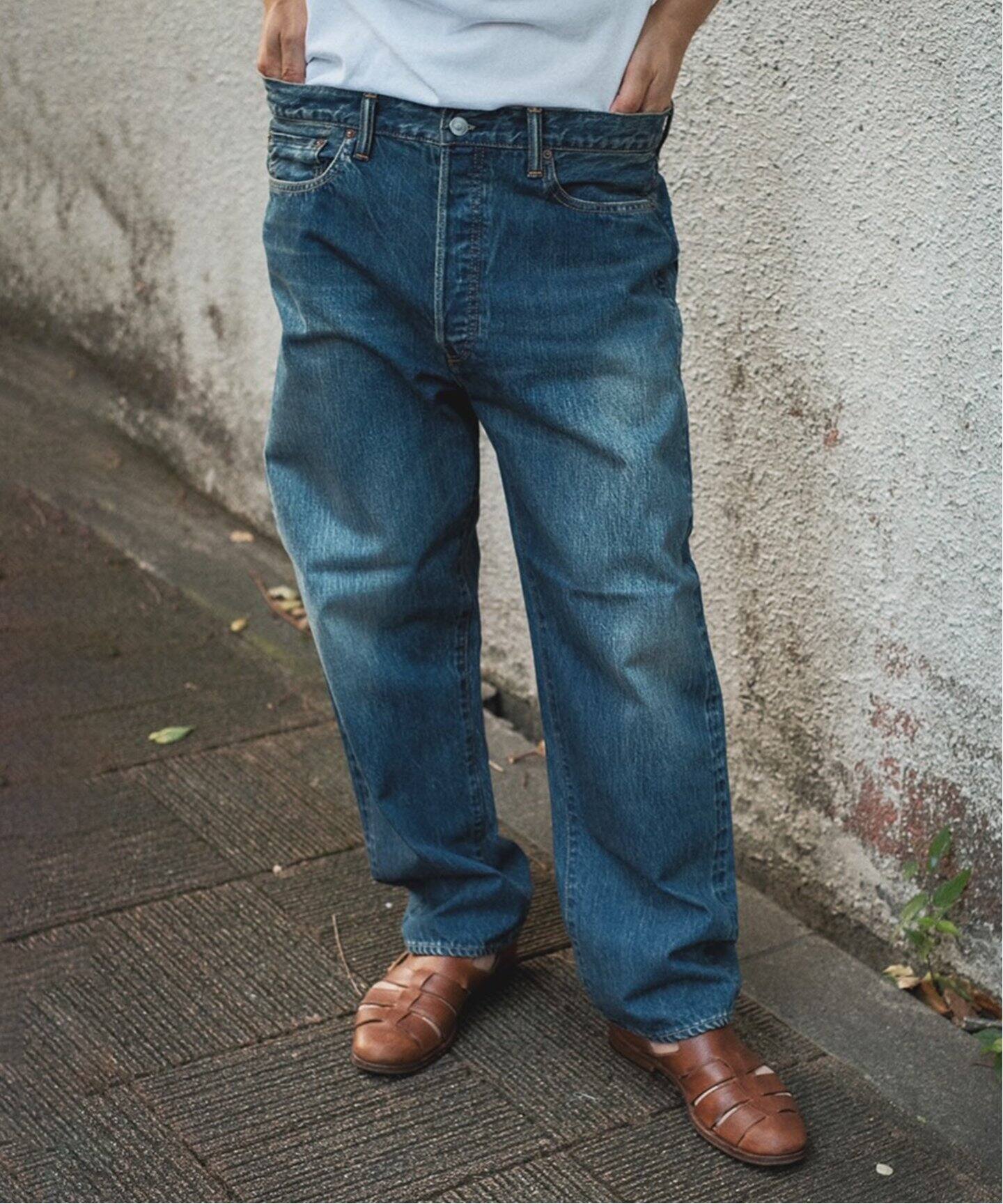 A.PRESSE/アプレッセ】Washed Denim Wide Pants（その他パンツ）｜L  
