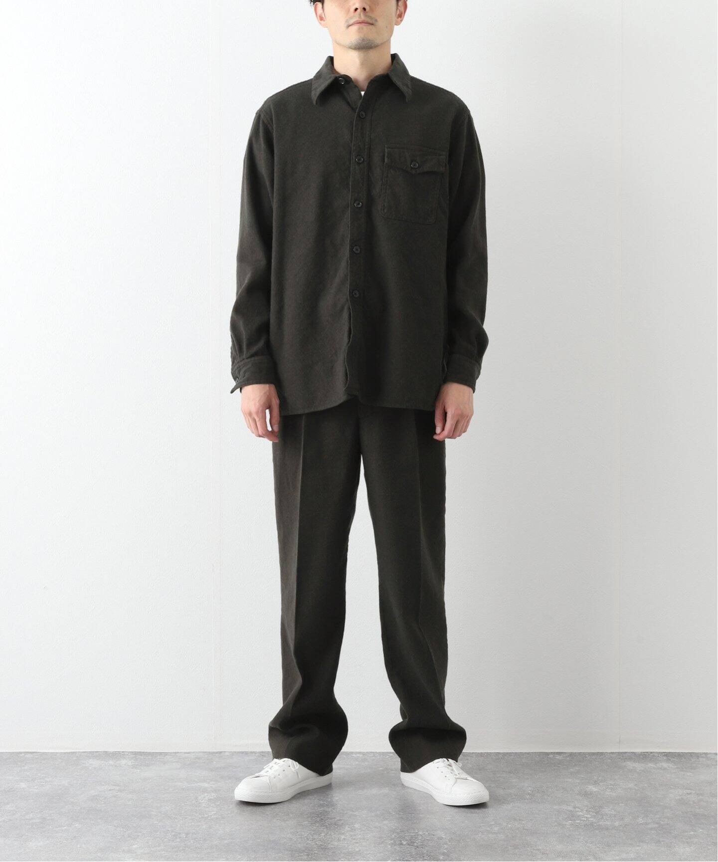 A.PRESSE/アプレッセ】Wide Tapered Trousers（その他パンツ）｜L