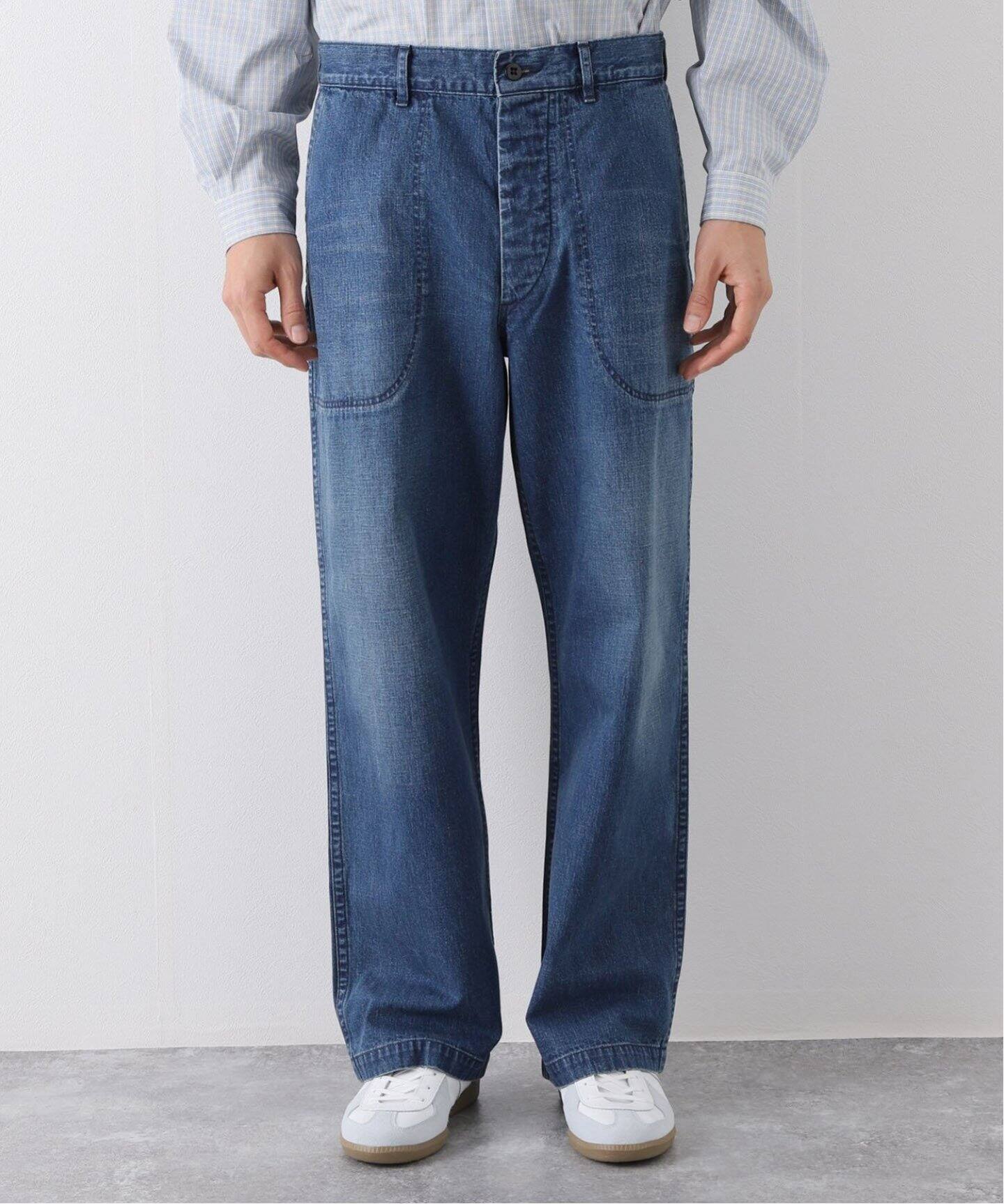 A.PRESSE/アプレッセ】US Navy Denim Baker Pants（その他パンツ）｜L 