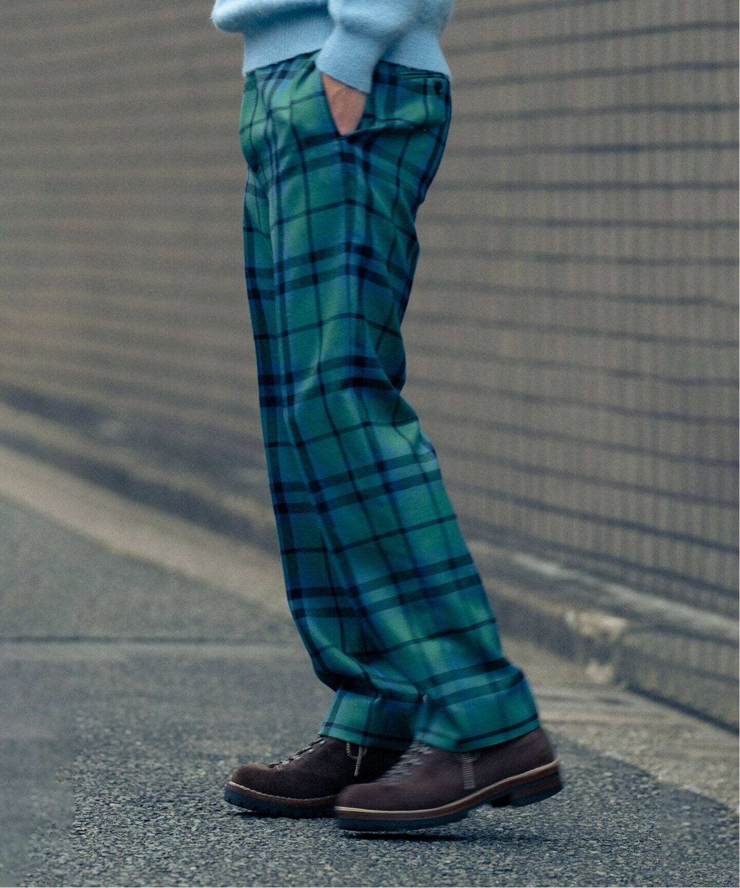 LOEFF Flannel military pants 過度