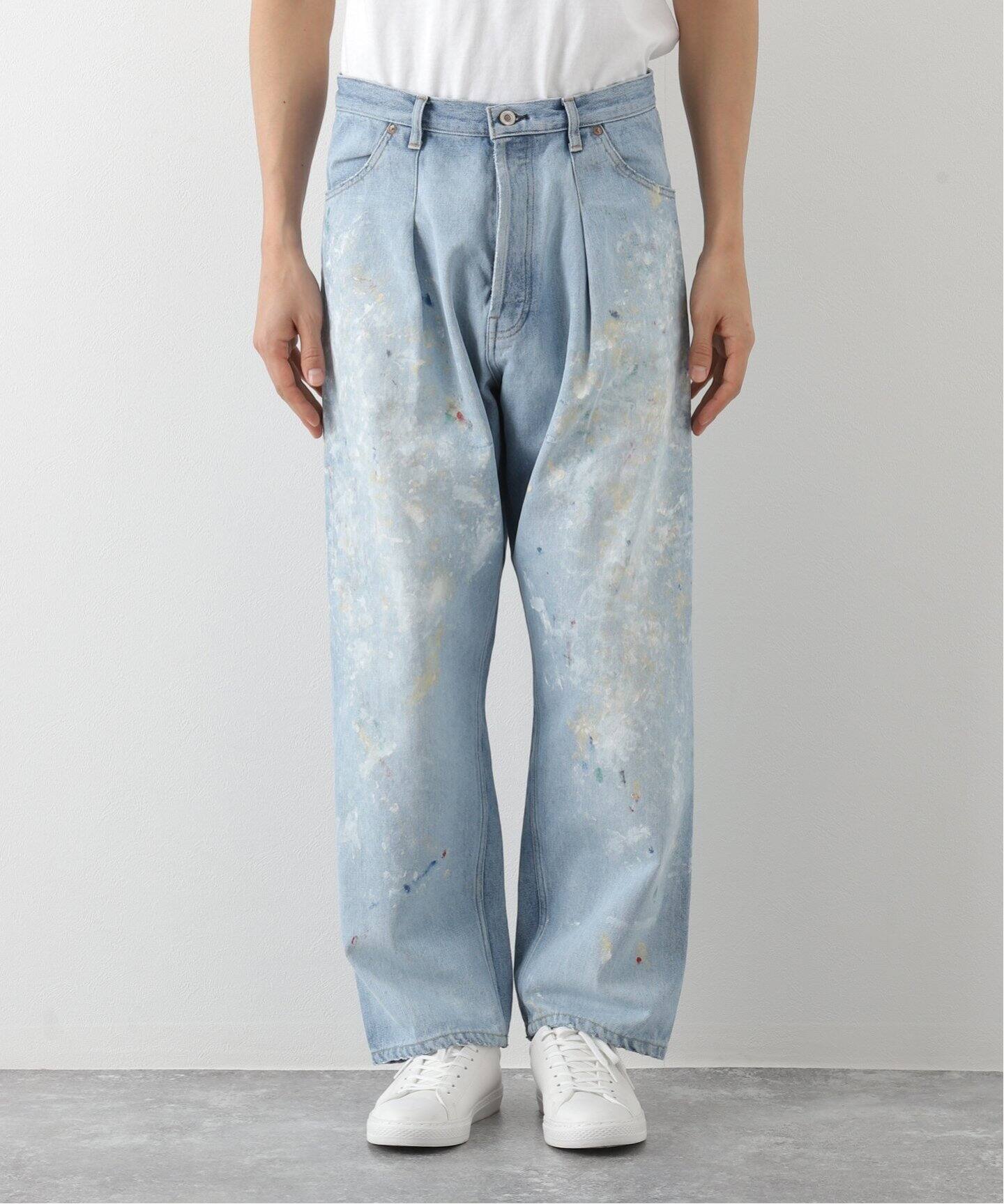 HERILL / ヘリル】Denim Splash Tuck 4PK（その他パンツ）｜L 