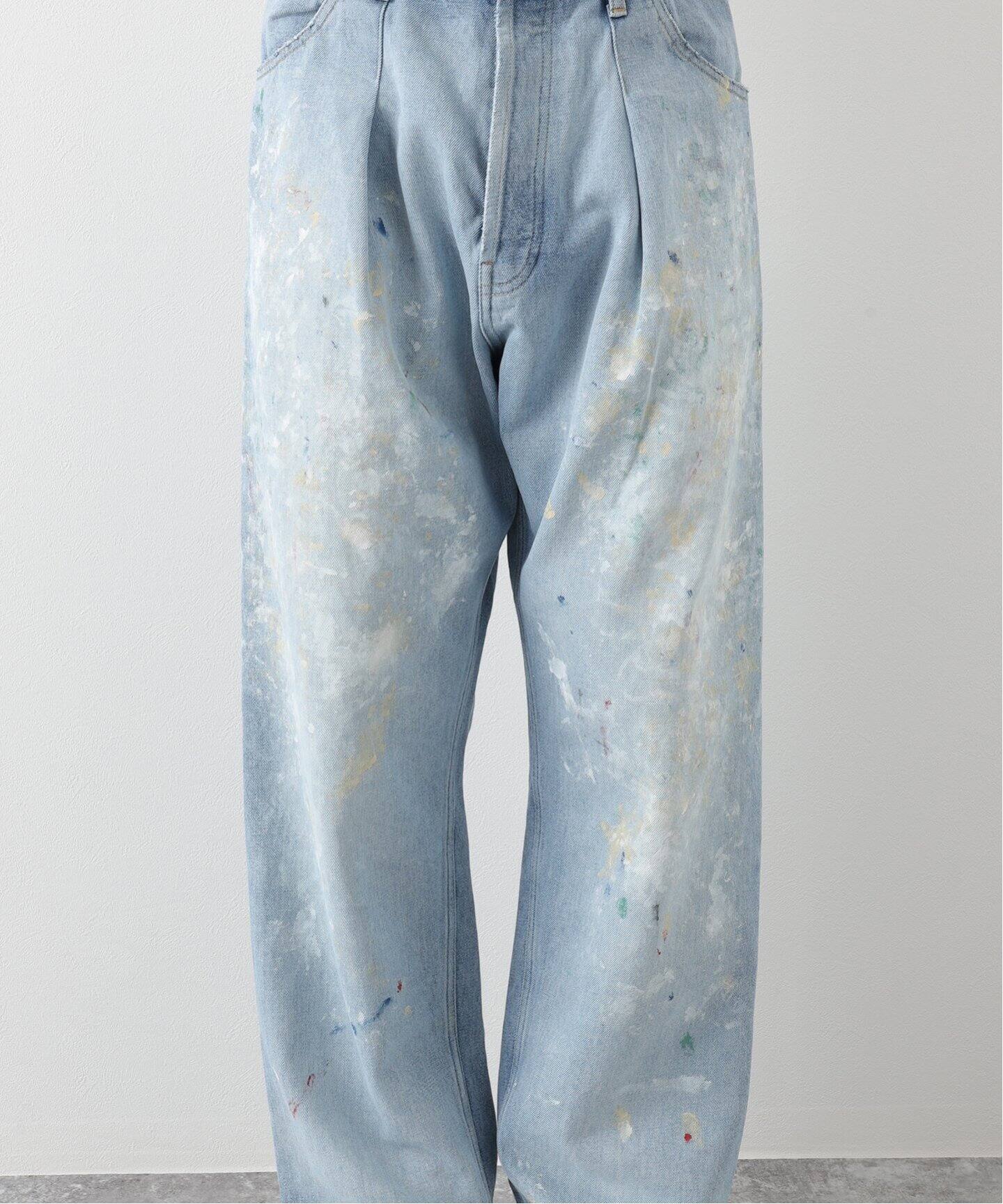 HERILL / ヘリル】Denim Splash Tuck 4PK（その他パンツ）｜L