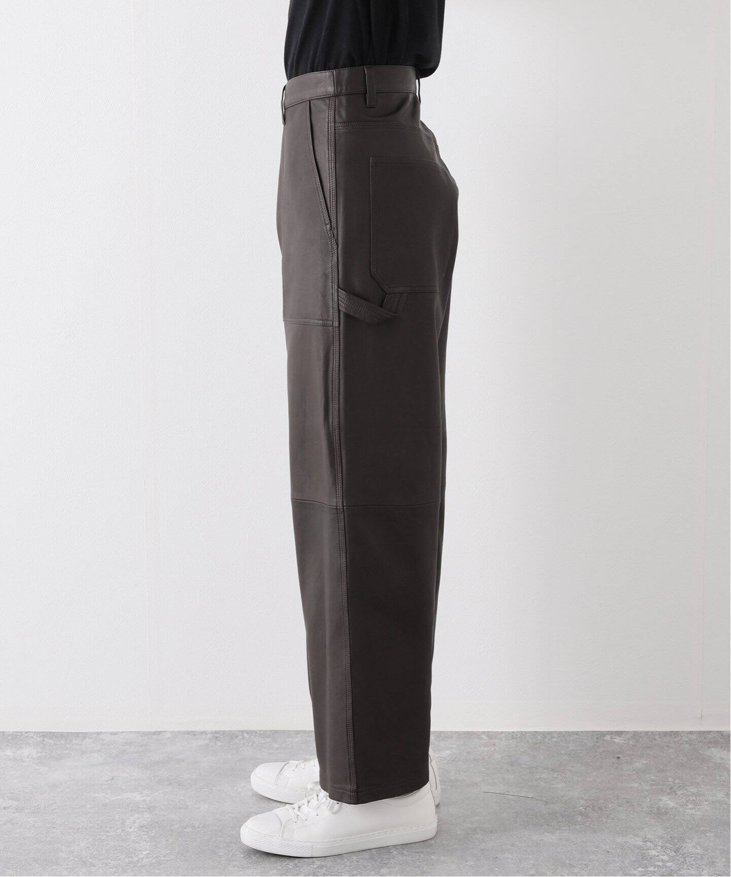 YLEVE/ イレーヴ】別注 SHEEP LEATHER TR（その他パンツ）｜L