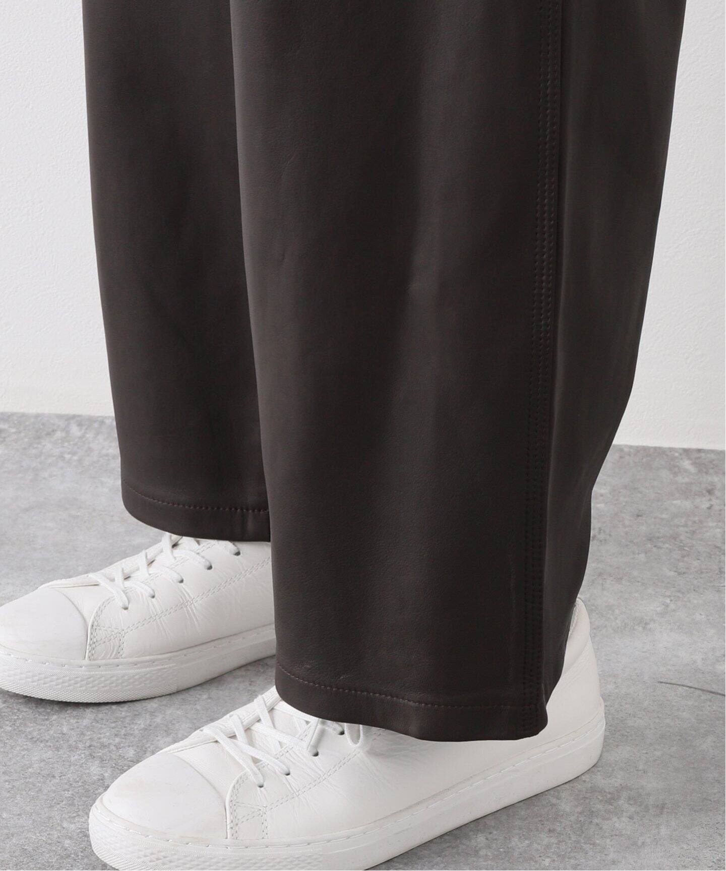 YLEVE/ イレーヴ】別注 SHEEP LEATHER TR（その他パンツ）｜L