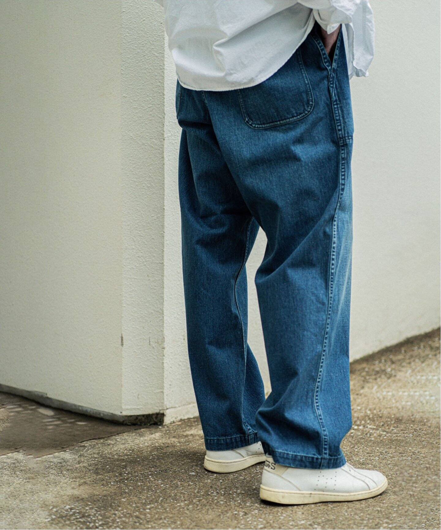 A.PRESSE/アプレッセ】US Navy Denim Baker Pants（その他パンツ）｜L 