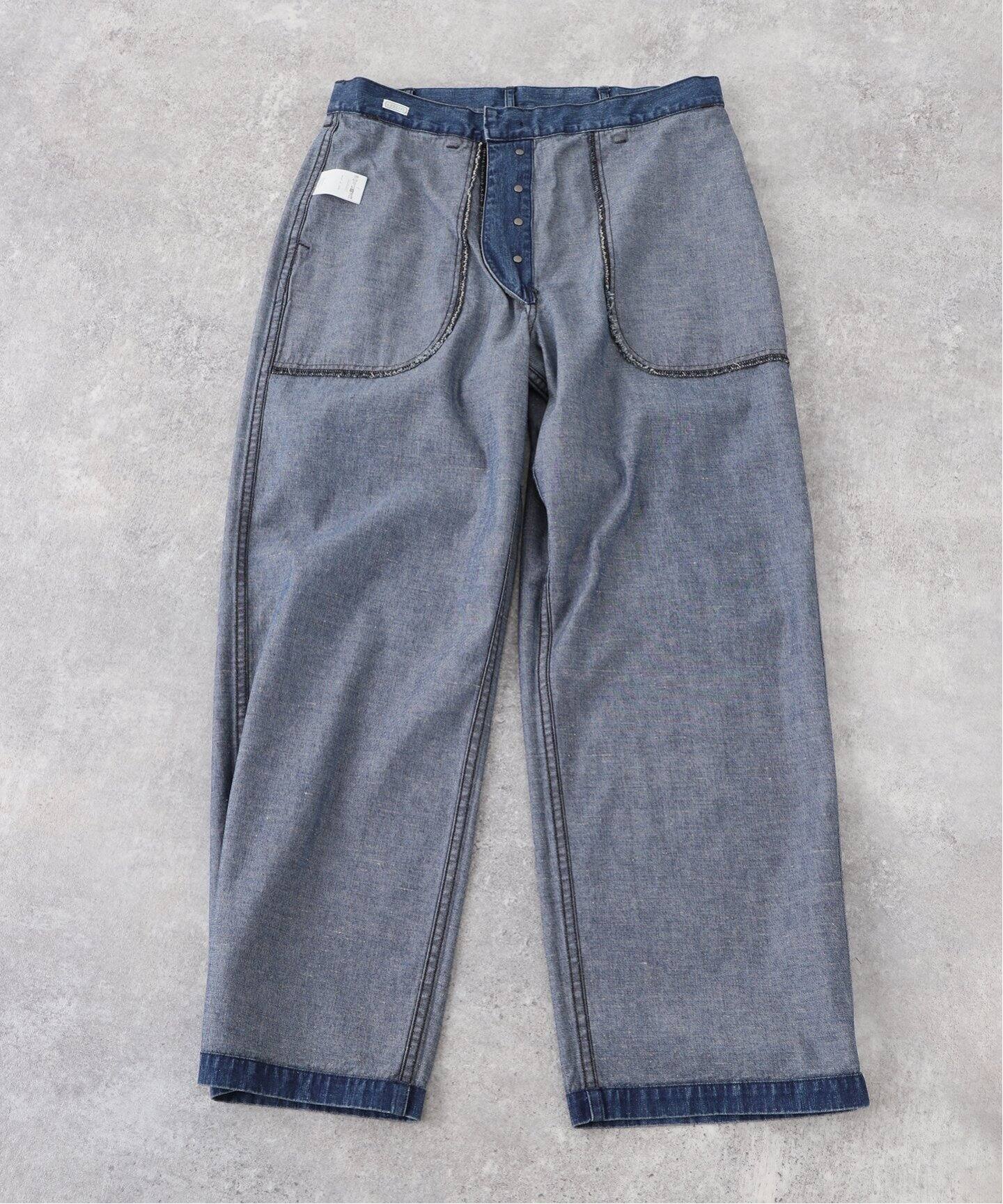 A.PRESSE/アプレッセ】US Navy Denim Baker Pants（その他パンツ）｜L 