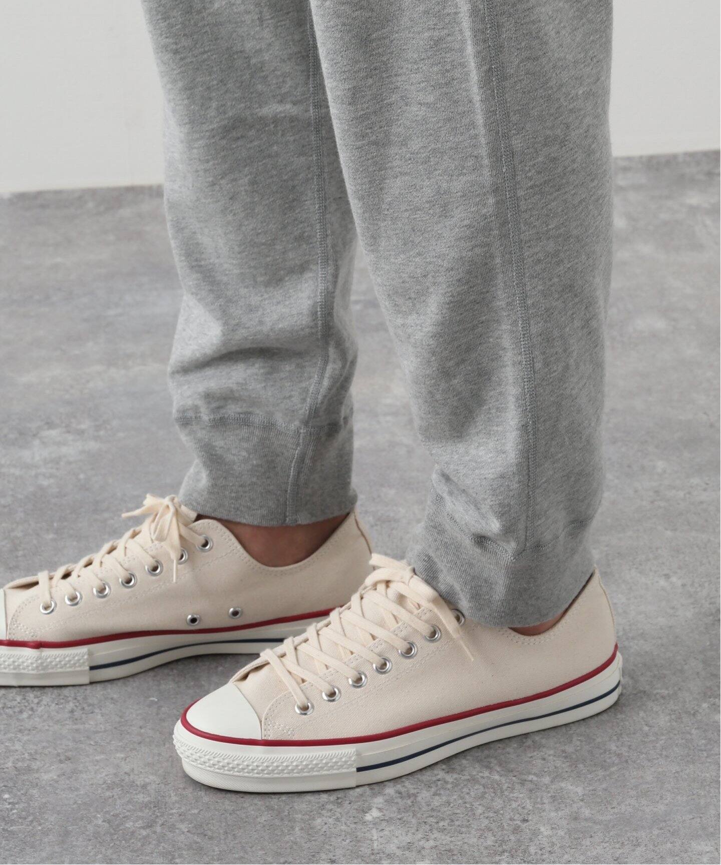 MUSE de Deuxieme Classe/Converse サックスブルー SLIM SWEATPANT