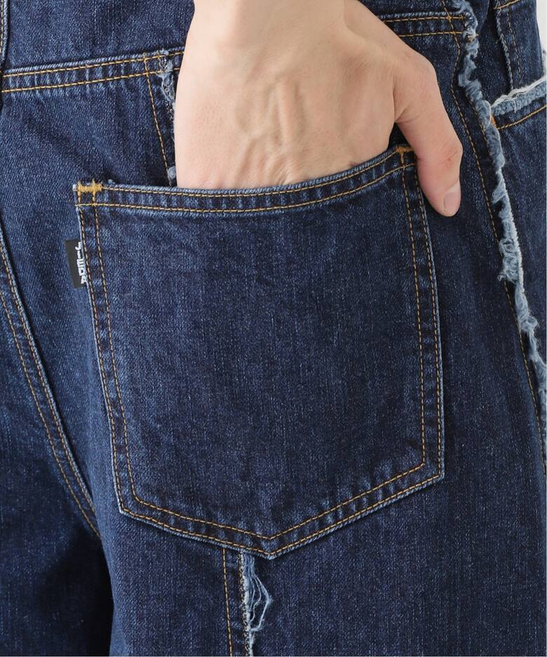 ジエダJiedaルーズフィットデニムパンツ がーくん着用 パンツ 