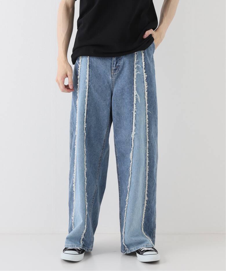 JIEDA / ジエダ】SWITCHING OVER DENIM PANTS（その他パンツ）｜BOICE 