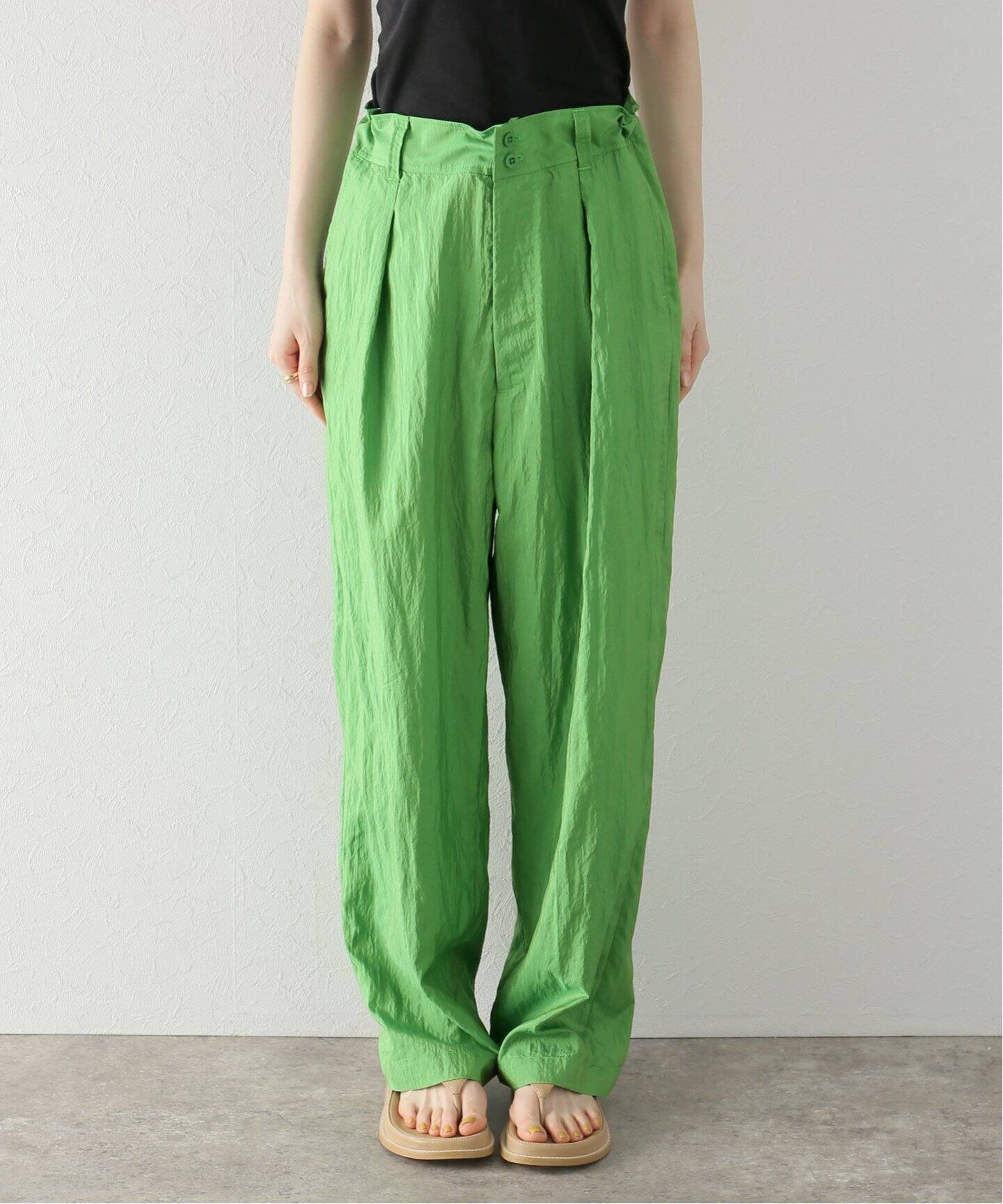 TICCA / ティッカ】シルクナイロンタックパンツ（その他パンツ  