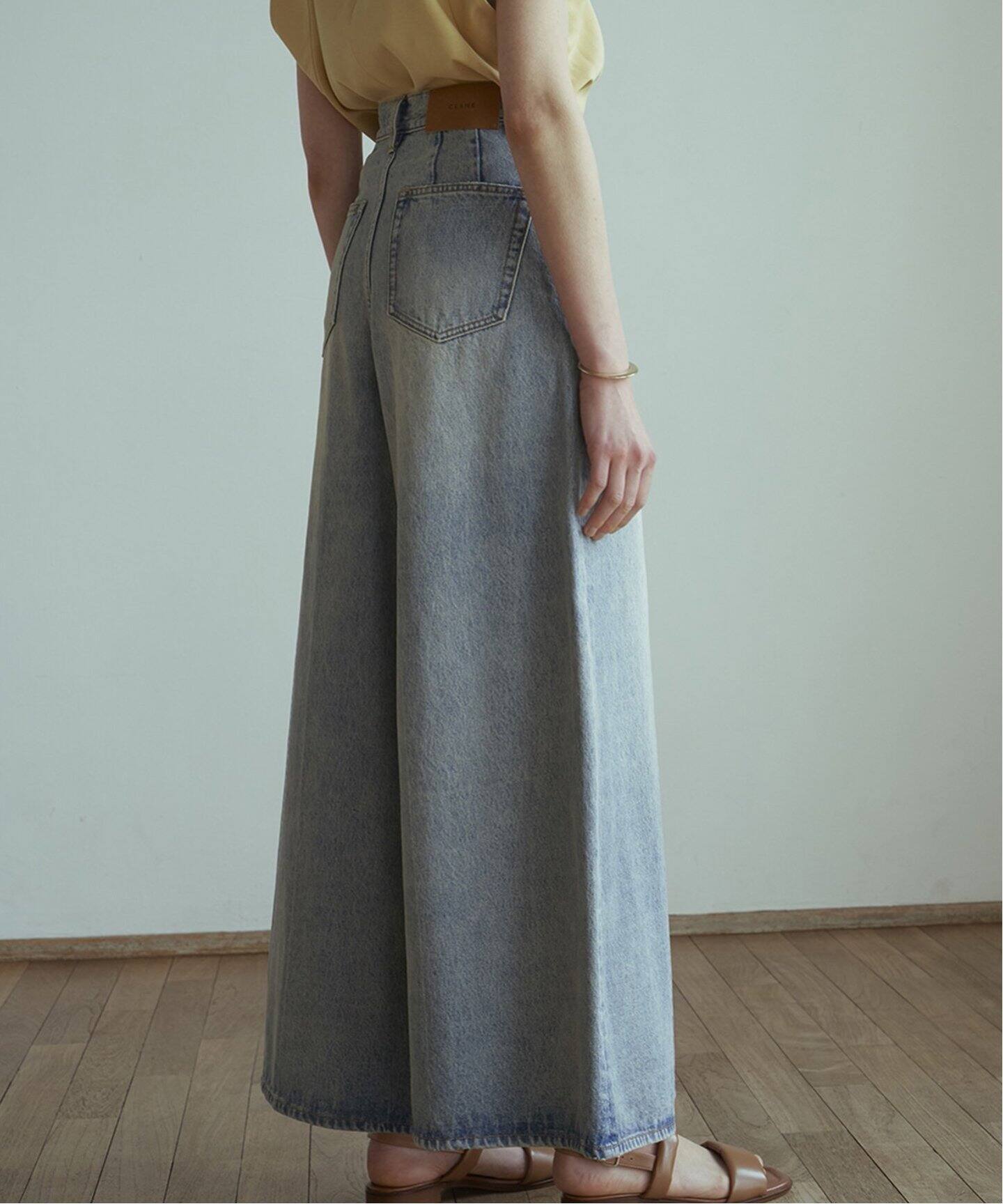 CLANE / クラネ】J/W WIDE DENIM PANTS|BOICE FROM BAYCREW'S(ボイス