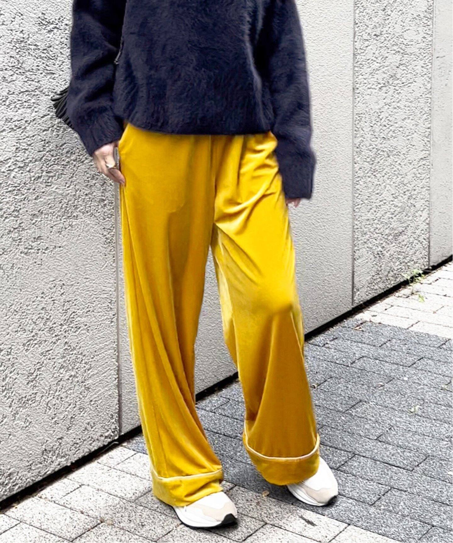 ストレッチベロアイージーパンツ（その他パンツ）｜Spick and Span 