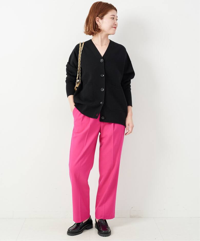 カラーテーパードタックパンツ（スラックス）｜Spick and Span  