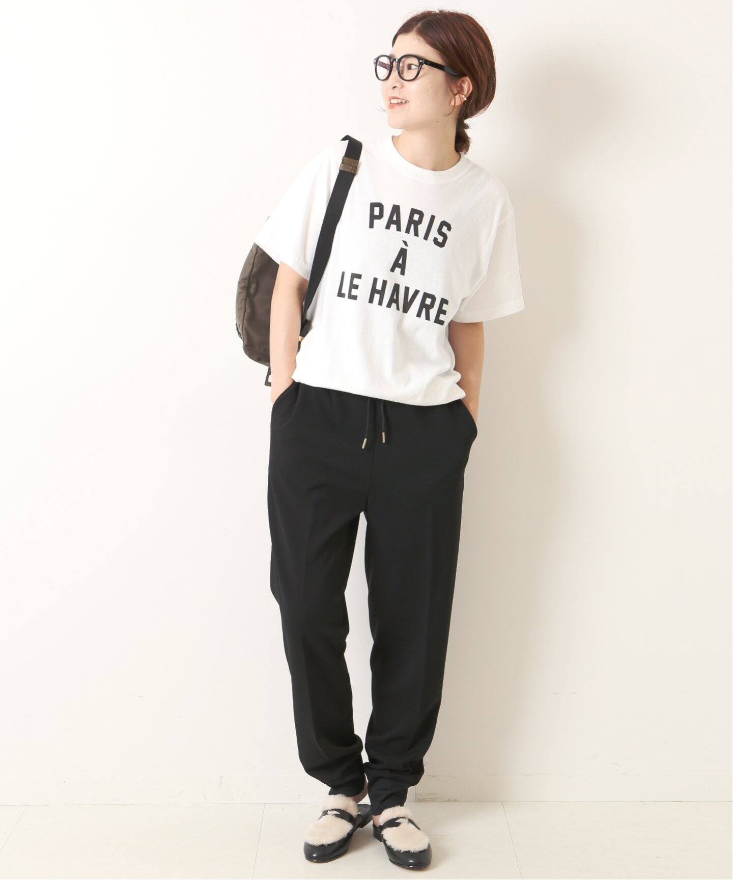新品 Spick＆Span ジョーゼットジョッパーパンツ 紺色