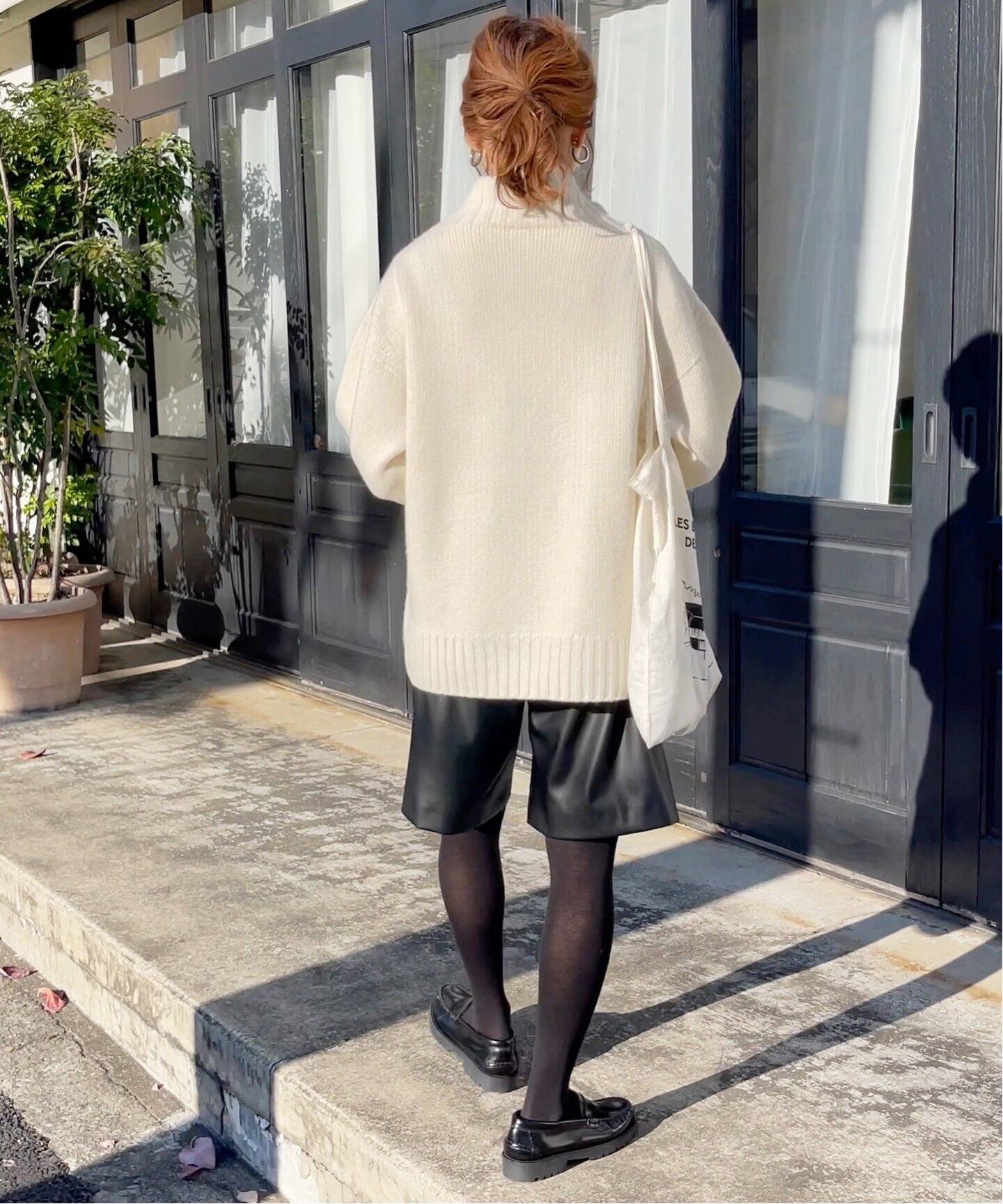フェイクレザーショートパンツ（ショート・ハーフパンツ）｜Spick and 