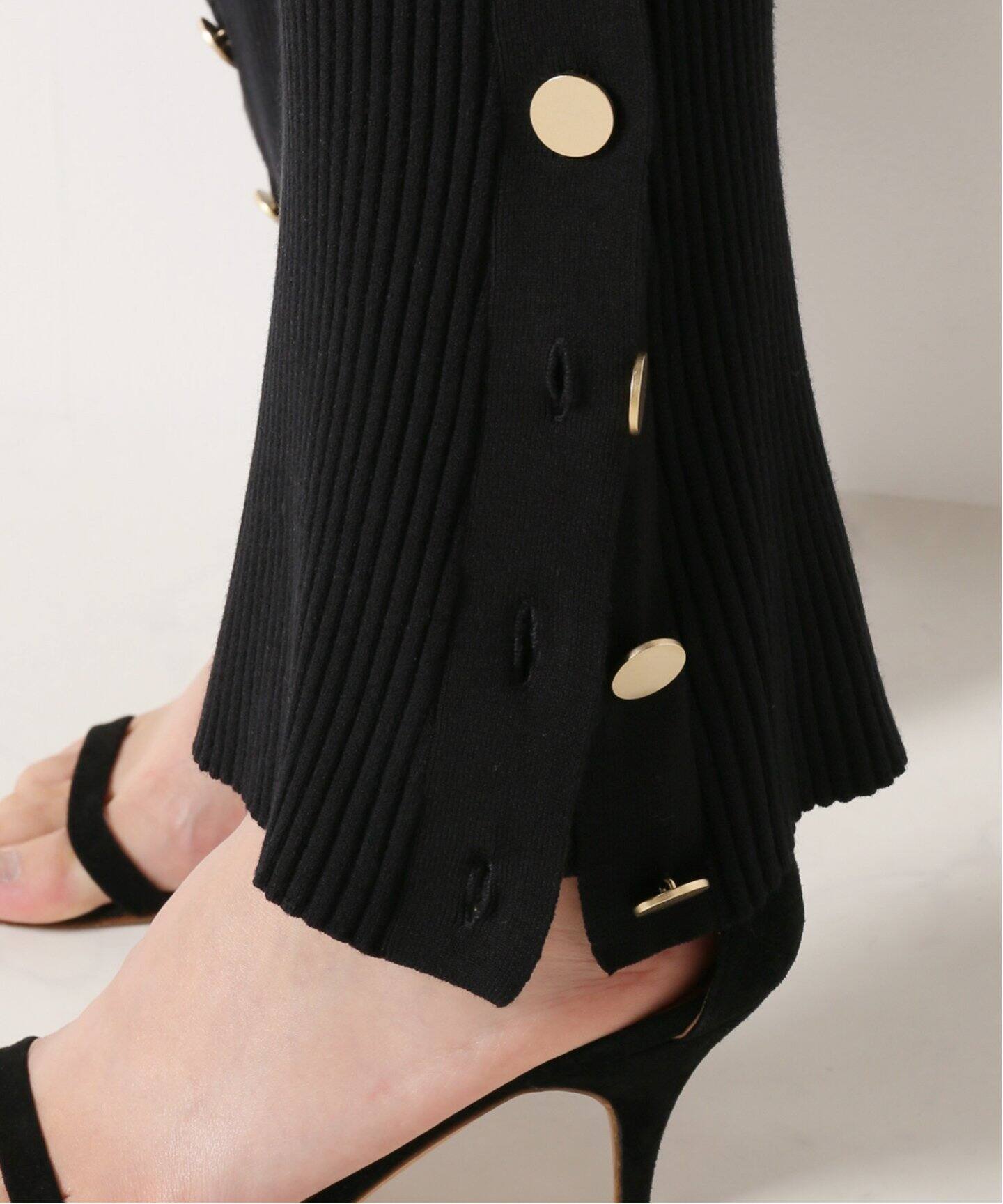 リブスソボタンパンツ（その他パンツ）｜HARDY NOIR（アルディー  