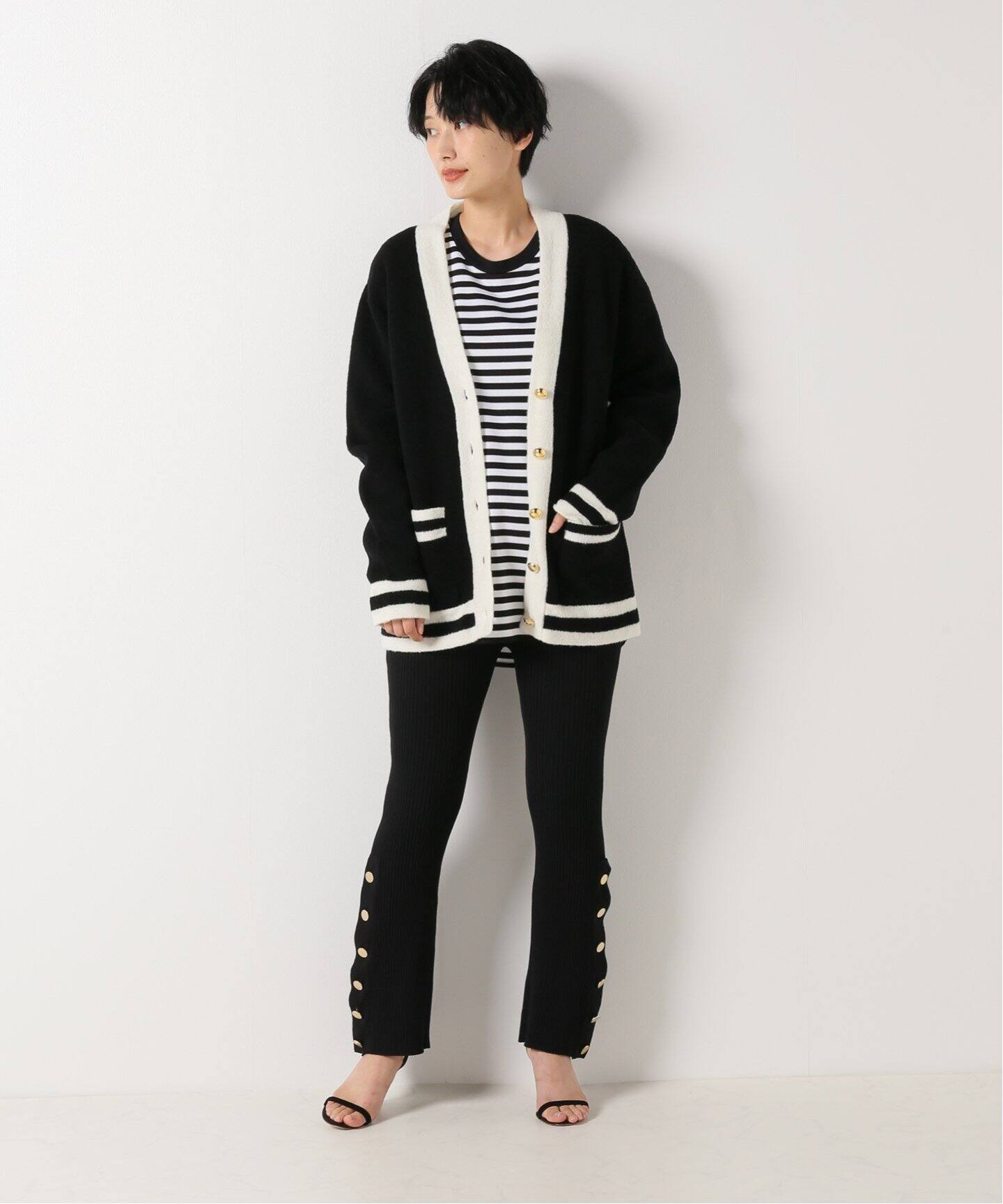 リブスソボタンパンツ（その他パンツ）｜HARDY NOIR（アルディー  