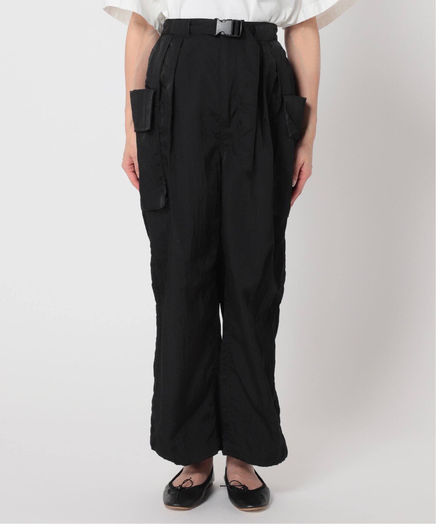 PHEENY/フィーニー】 ナイロンタフタミリタリーパンツ（カーゴパンツ  