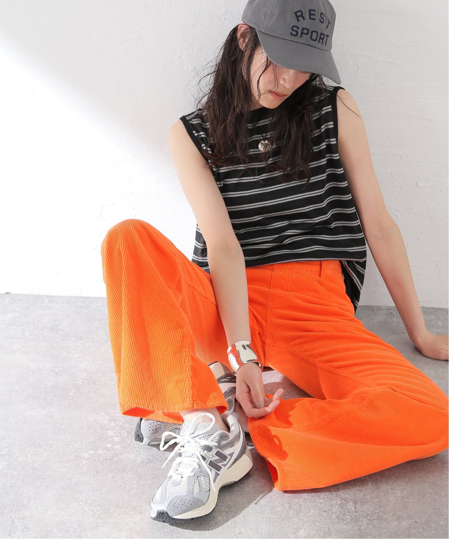 MEYAME / メヤメ】 SIDE ZIP FLARE CORDUROY（その他パンツ